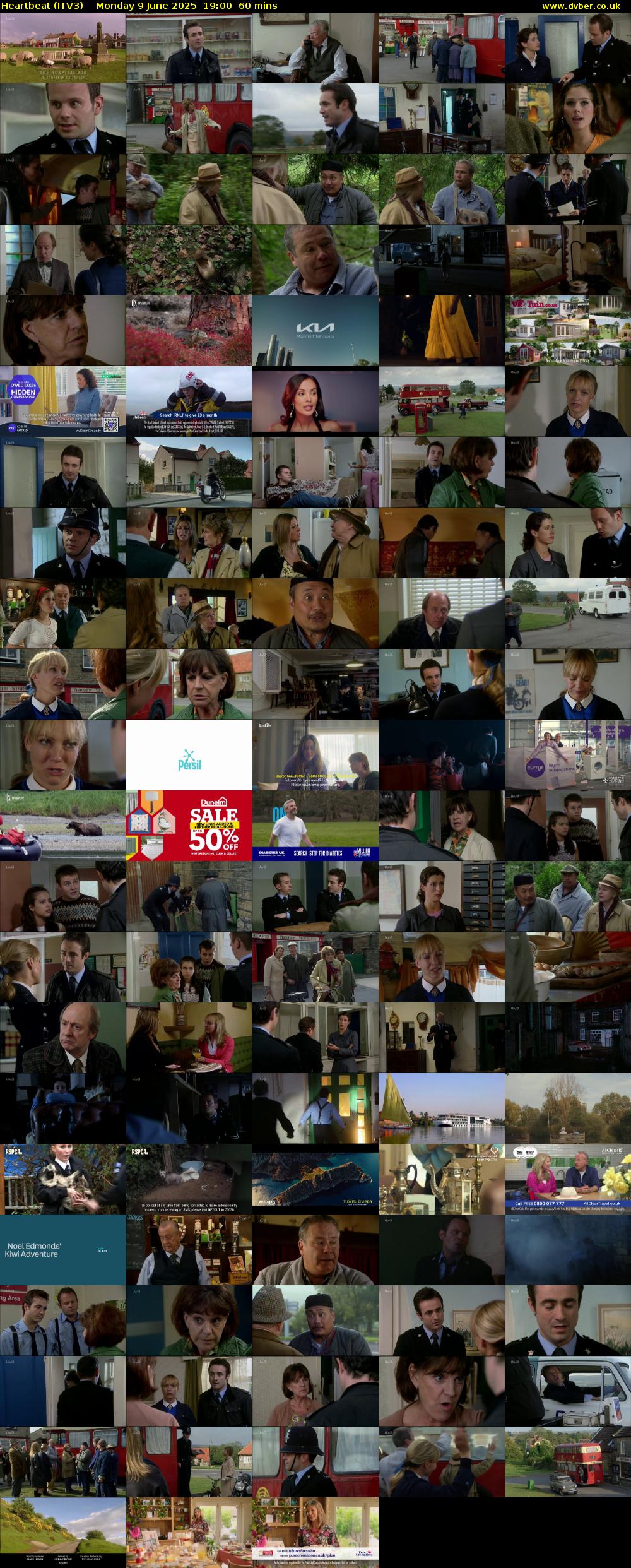 Heartbeat (ITV3) Monday 9 June 2025 19:00 - 20:00