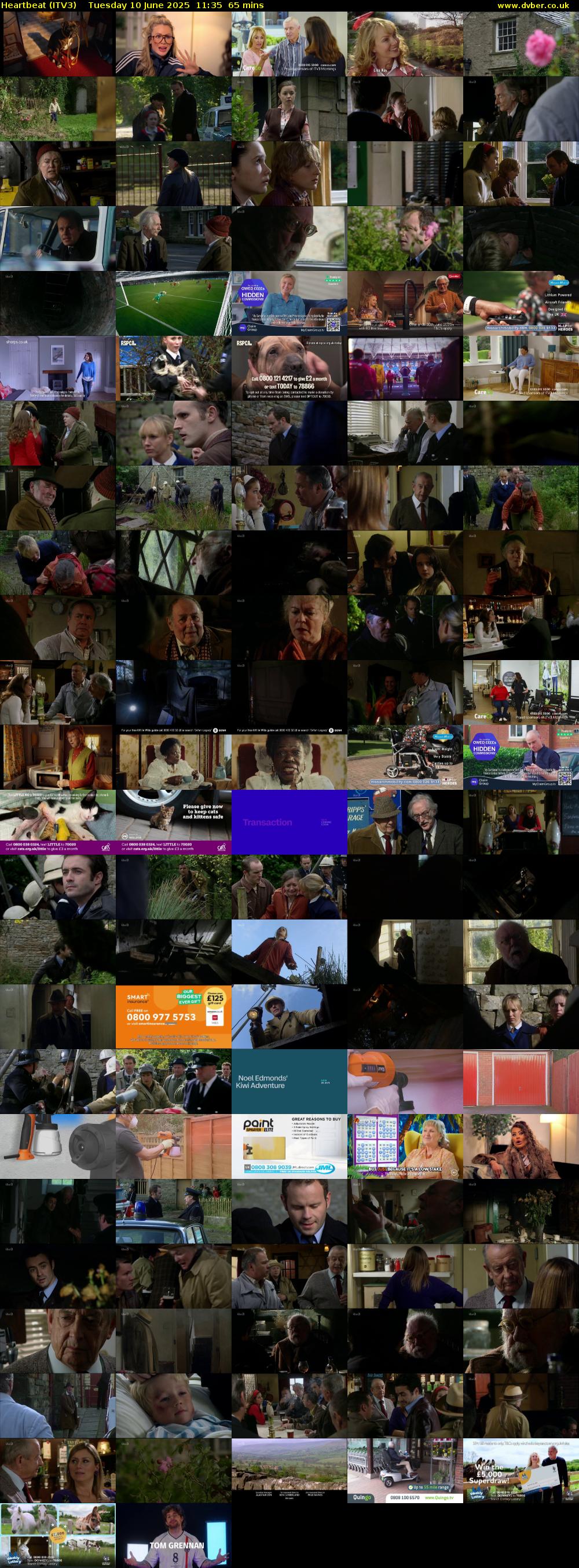 Heartbeat (ITV3) Tuesday 10 June 2025 11:35 - 12:40