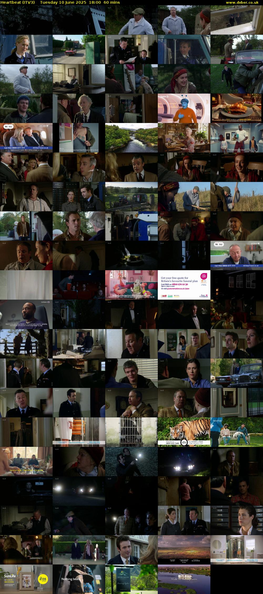 Heartbeat (ITV3) Tuesday 10 June 2025 18:00 - 19:00