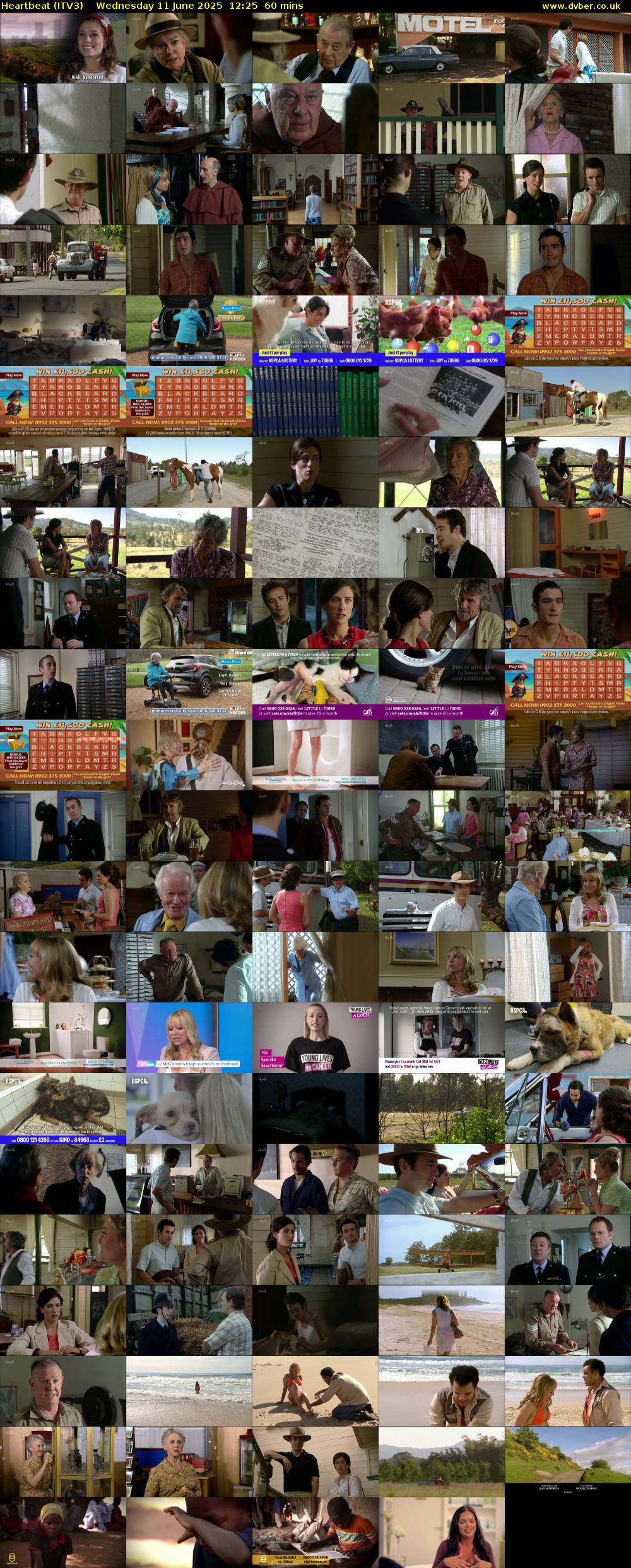 Heartbeat (ITV3) Wednesday 11 June 2025 12:25 - 13:25