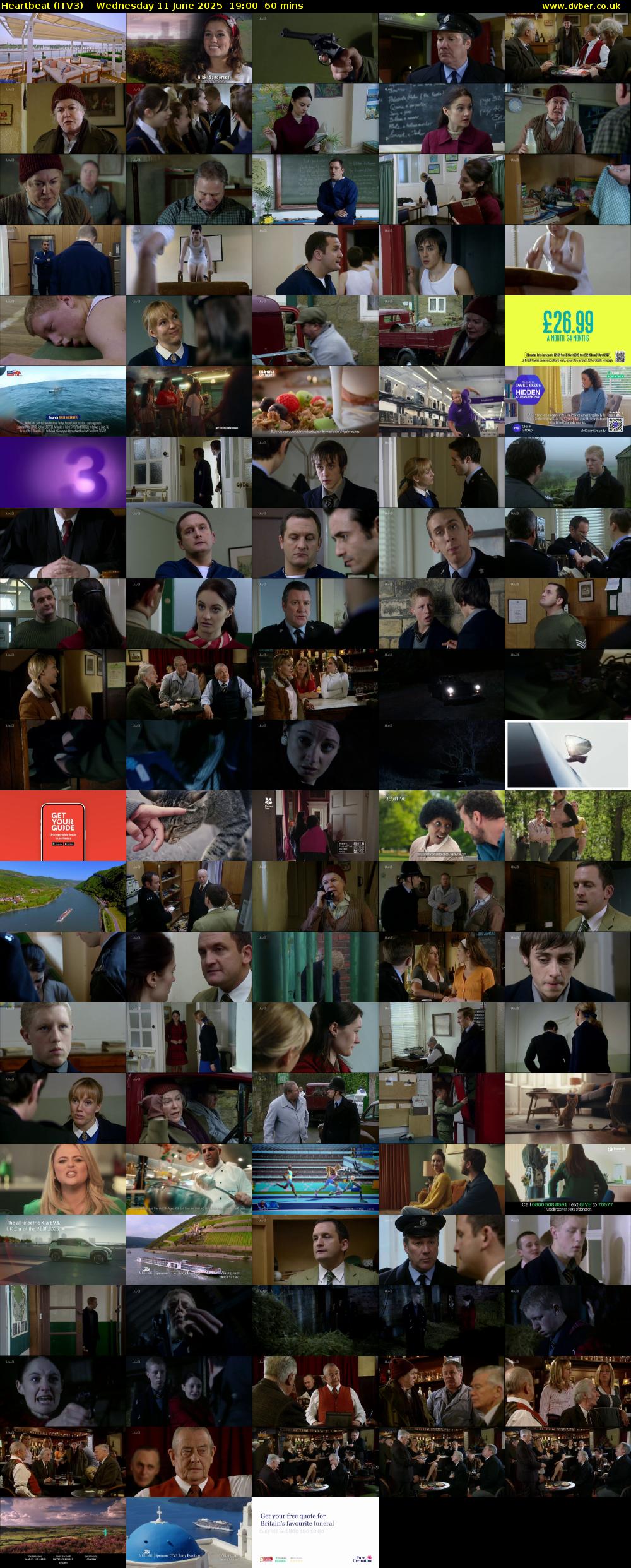 Heartbeat (ITV3) Wednesday 11 June 2025 19:00 - 20:00