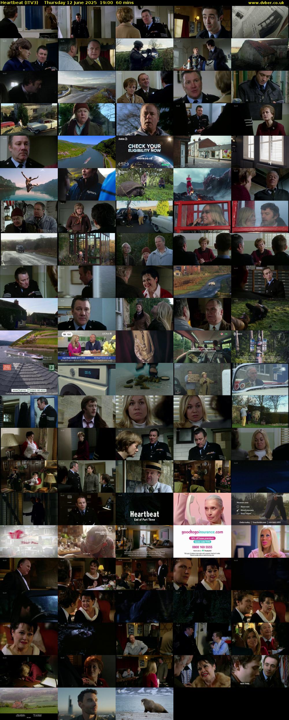 Heartbeat (ITV3) Thursday 12 June 2025 19:00 - 20:00
