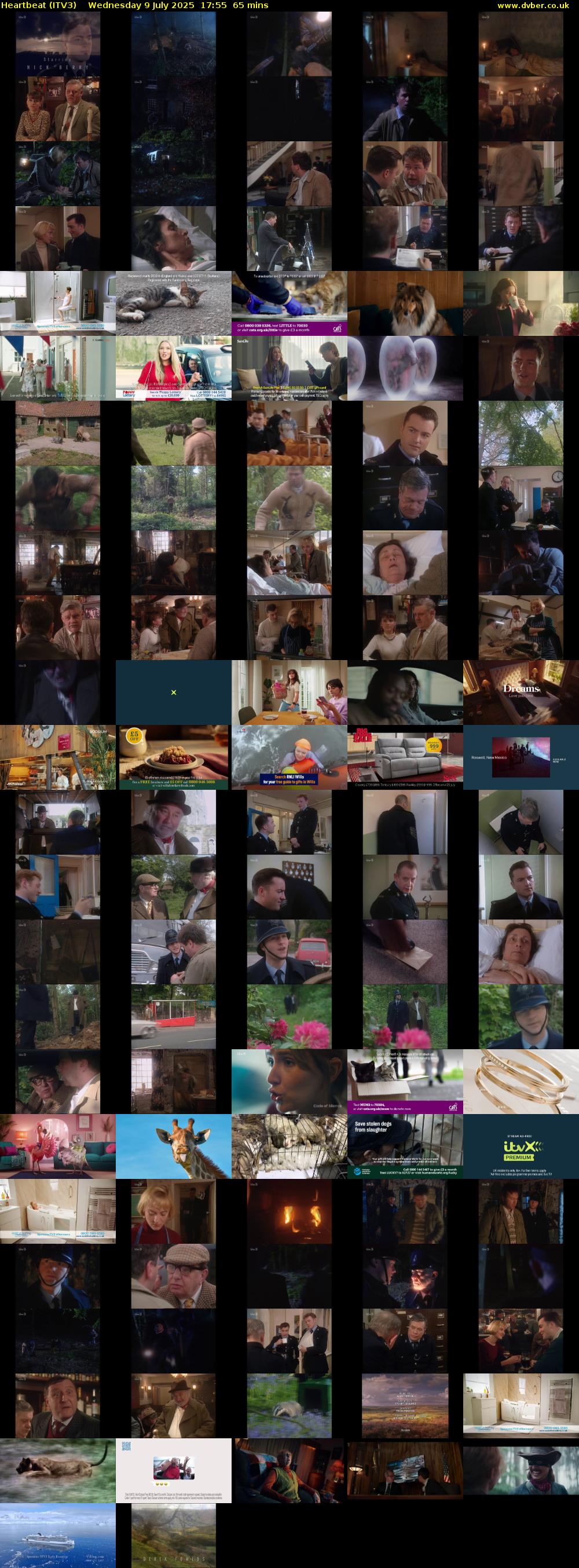 Heartbeat (ITV3) Wednesday 9 July 2025 17:55 - 19:00