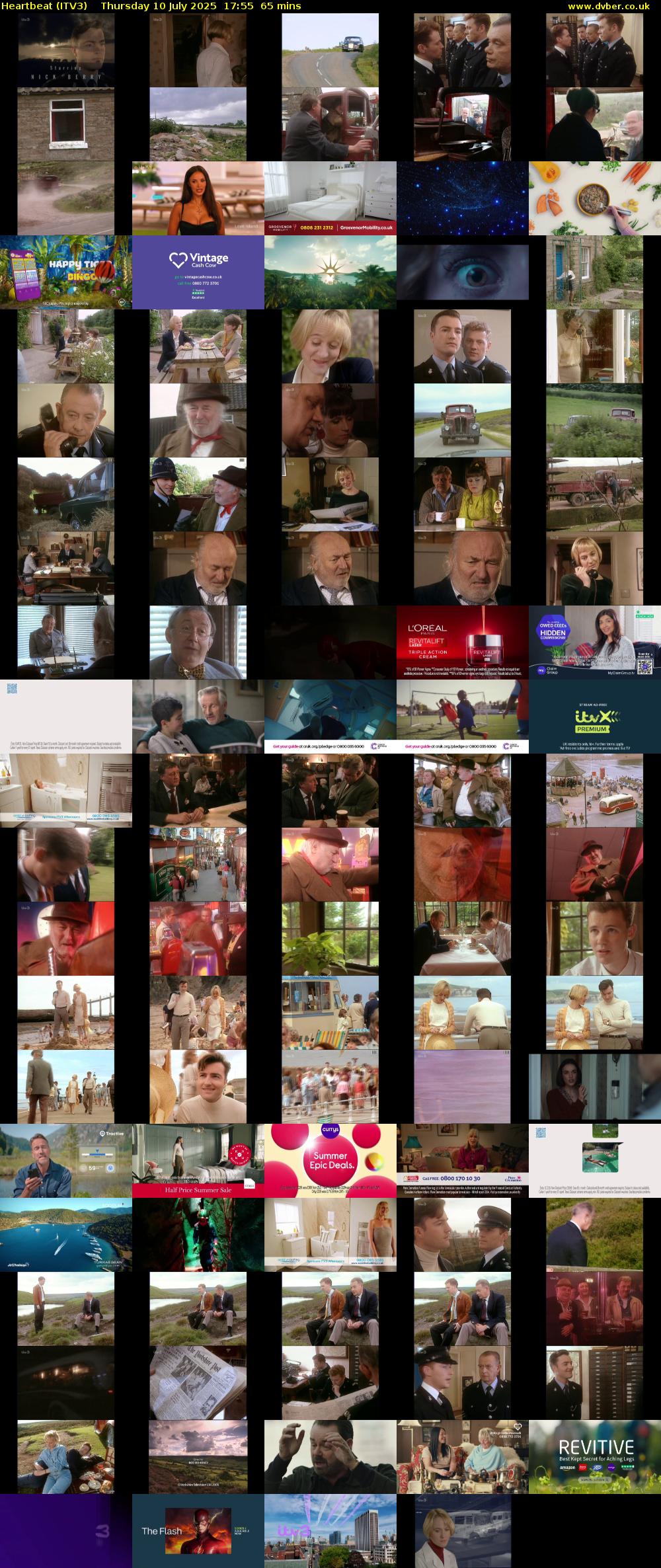 Heartbeat (ITV3) Thursday 10 July 2025 17:55 - 19:00