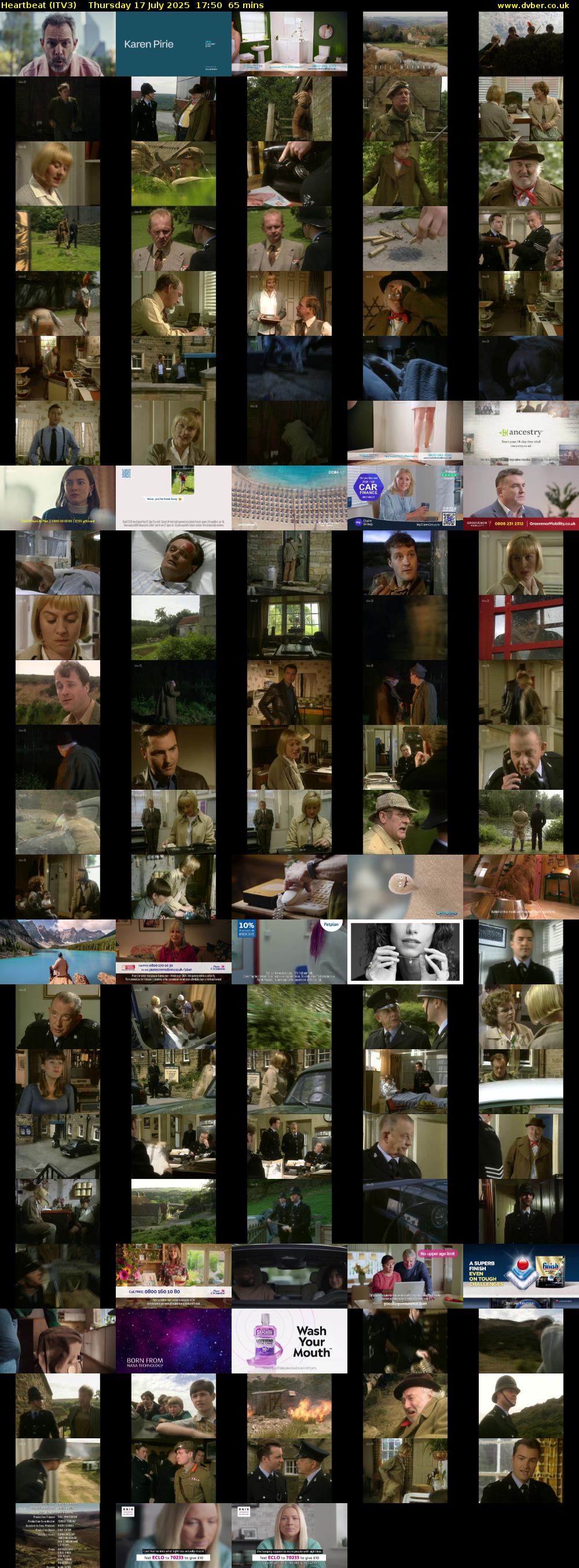Heartbeat (ITV3) Thursday 17 July 2025 17:50 - 18:55