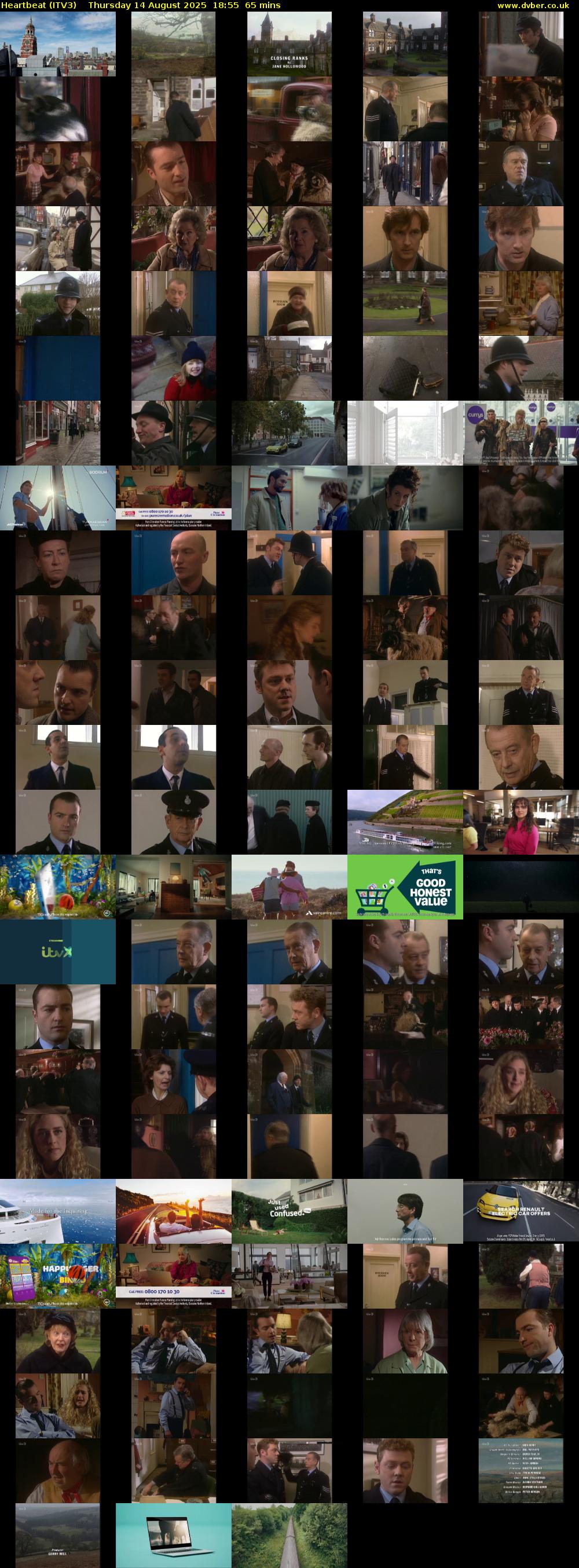 Heartbeat (ITV3) Thursday 14 August 2025 18:55 - 20:00