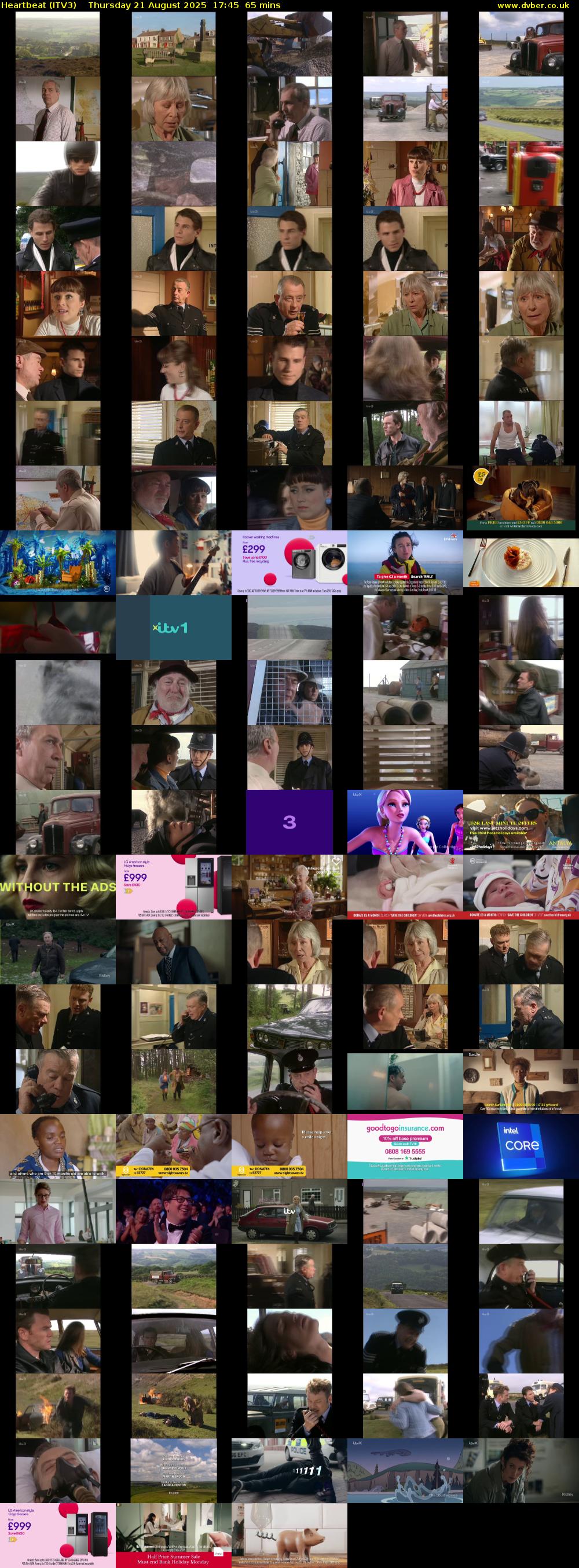 Heartbeat (ITV3) Thursday 21 August 2025 17:45 - 18:50