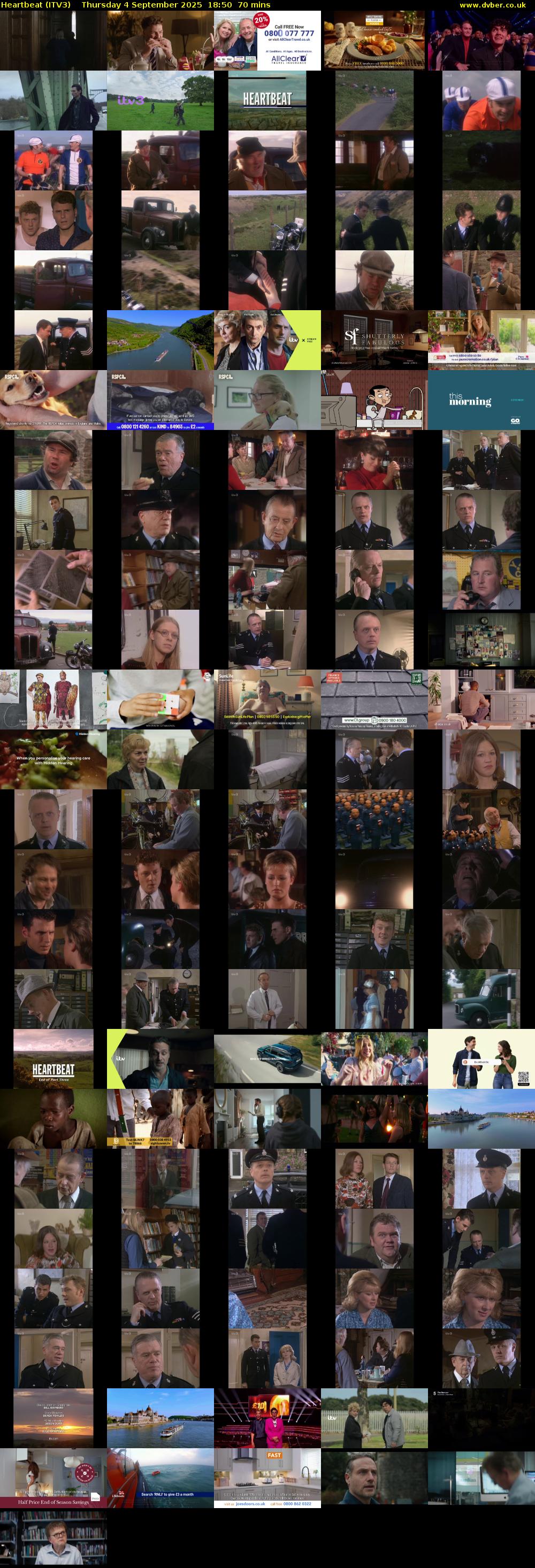 Heartbeat (ITV3) Thursday 4 September 2025 18:50 - 20:00