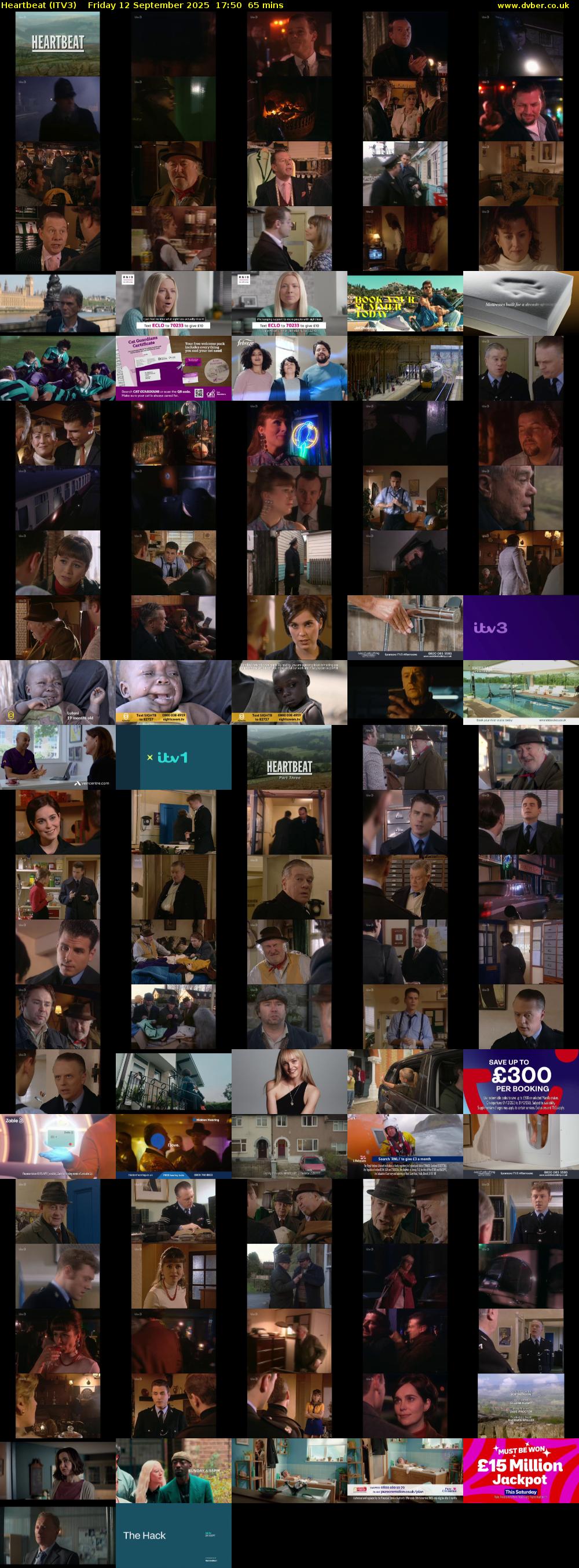 Heartbeat (ITV3) Friday 12 September 2025 17:50 - 18:55