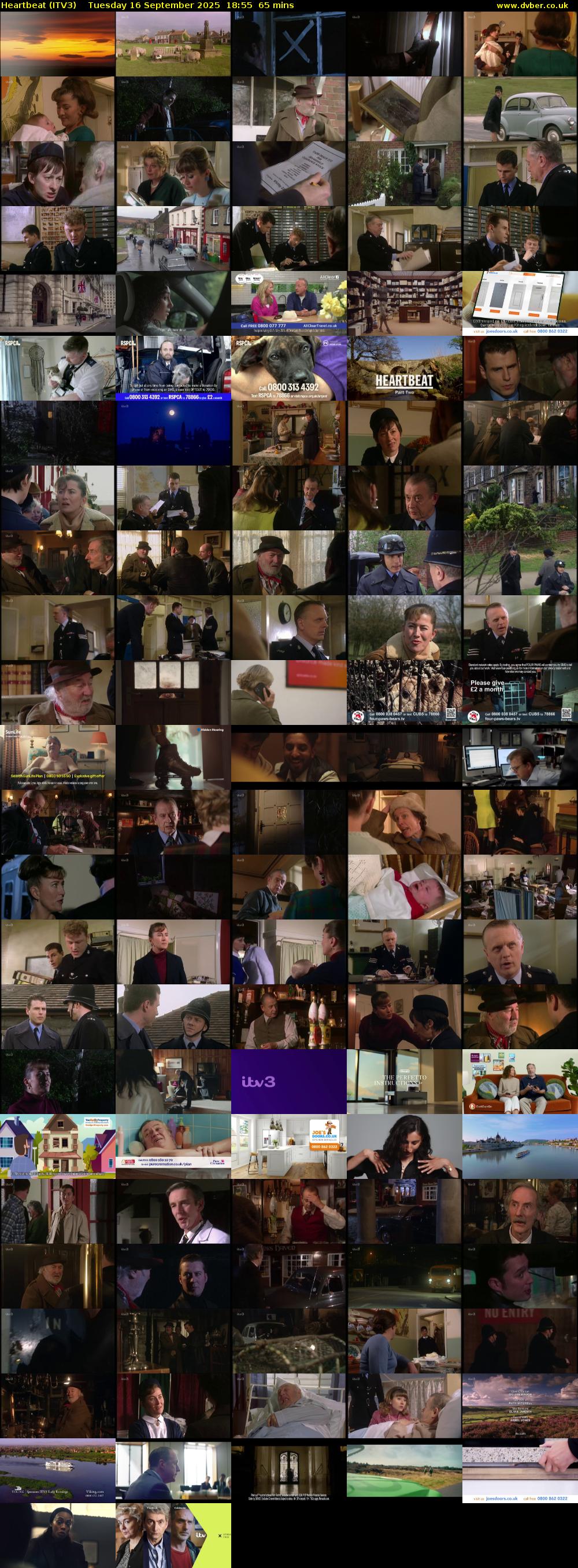 Heartbeat (ITV3) Tuesday 16 September 2025 18:55 - 20:00