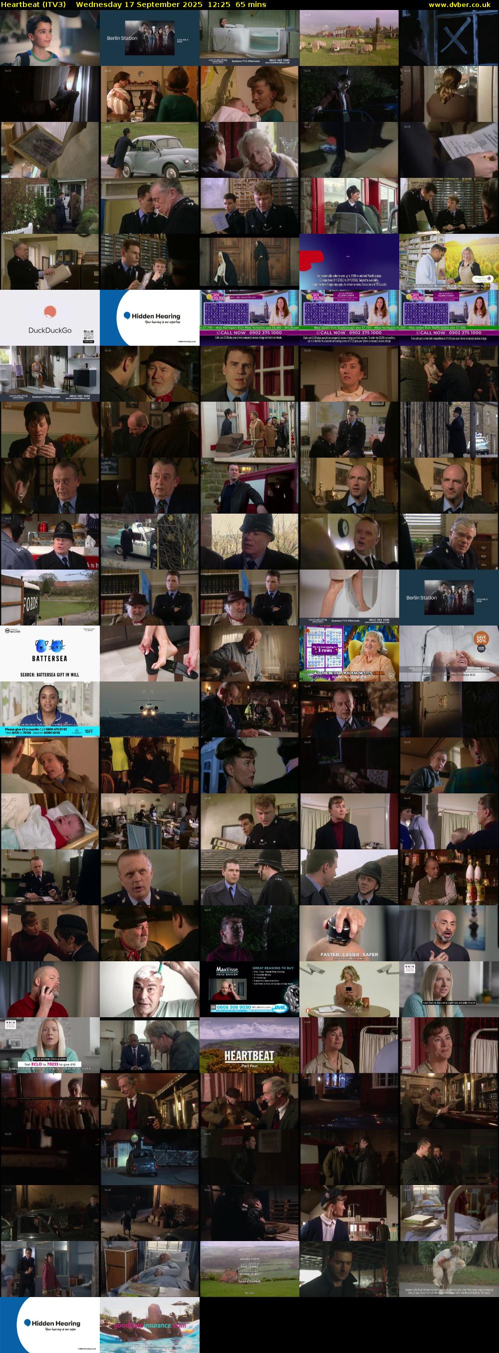 Heartbeat (ITV3) Wednesday 17 September 2025 12:25 - 13:30