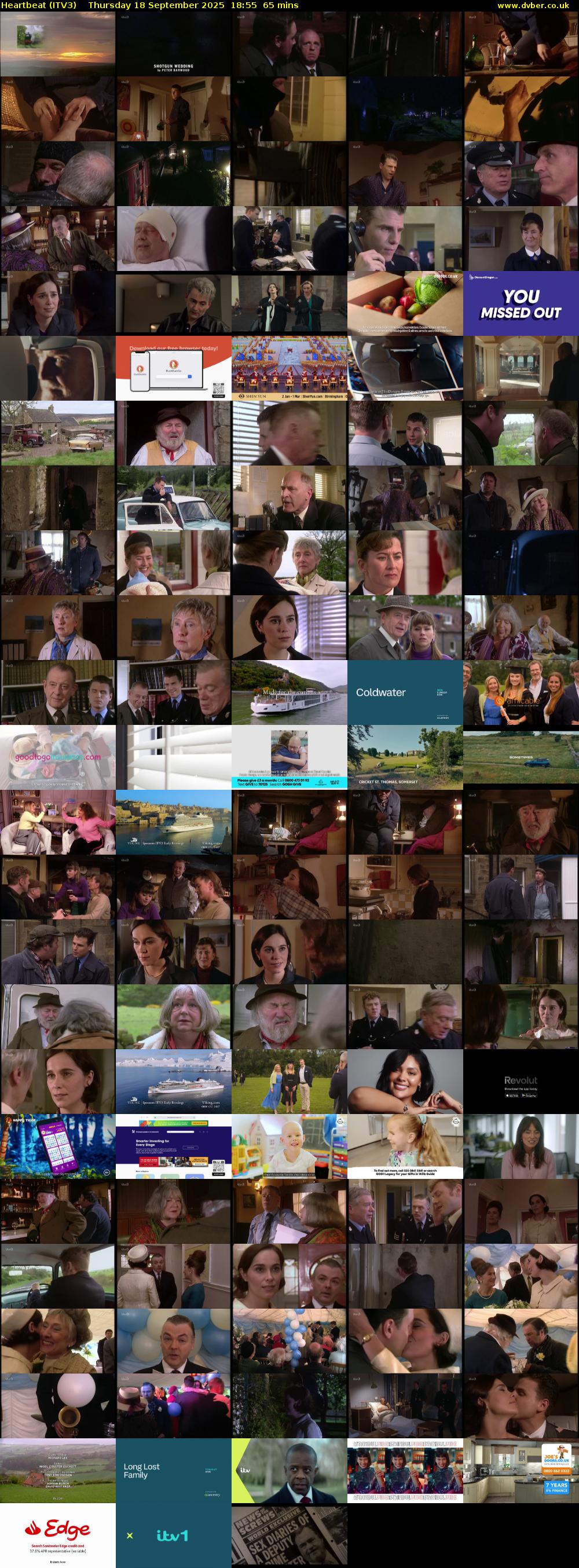 Heartbeat (ITV3) Thursday 18 September 2025 18:55 - 20:00
