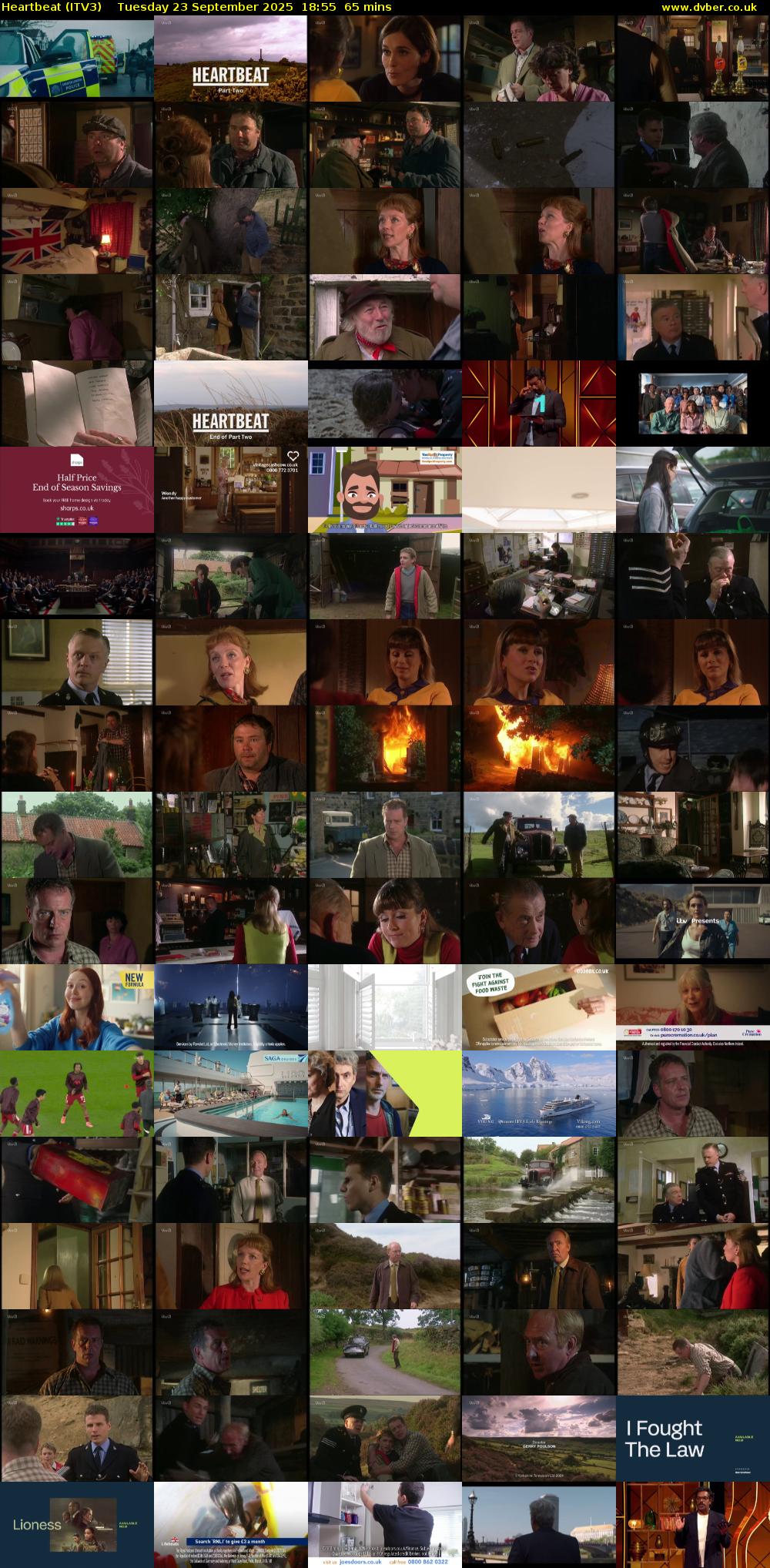 Heartbeat (ITV3) Tuesday 23 September 2025 18:55 - 20:00