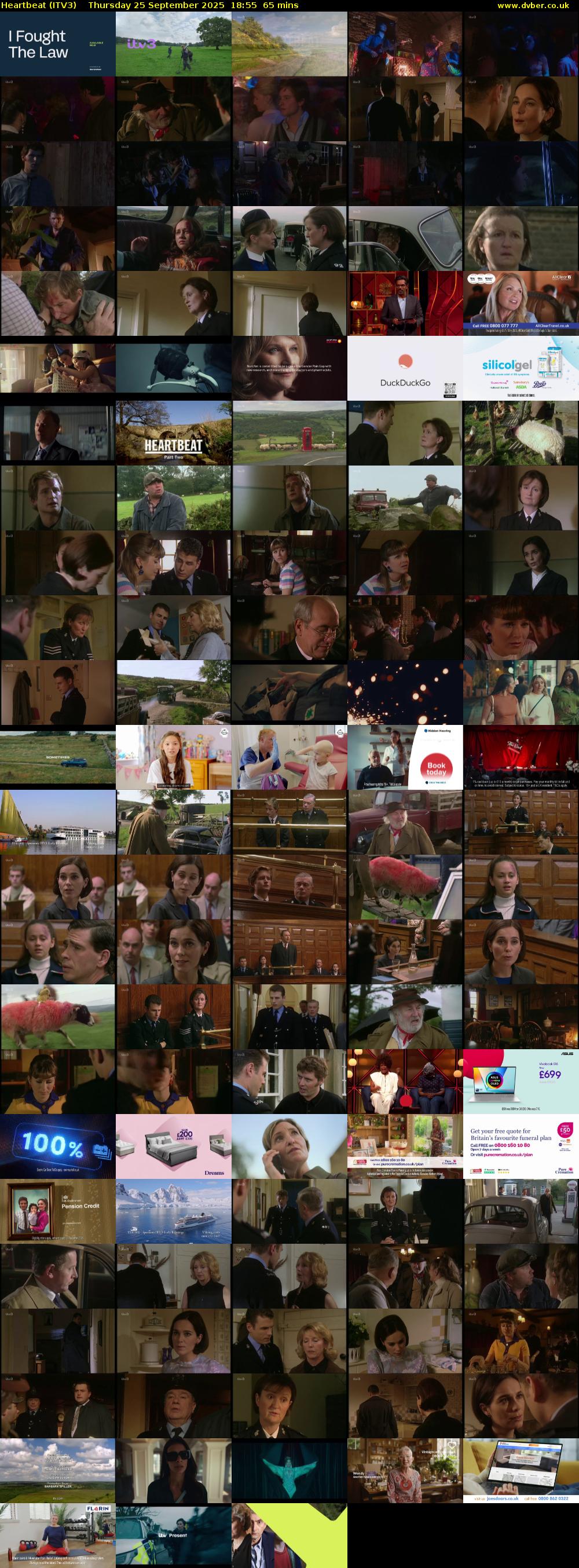Heartbeat (ITV3) Thursday 25 September 2025 18:55 - 20:00