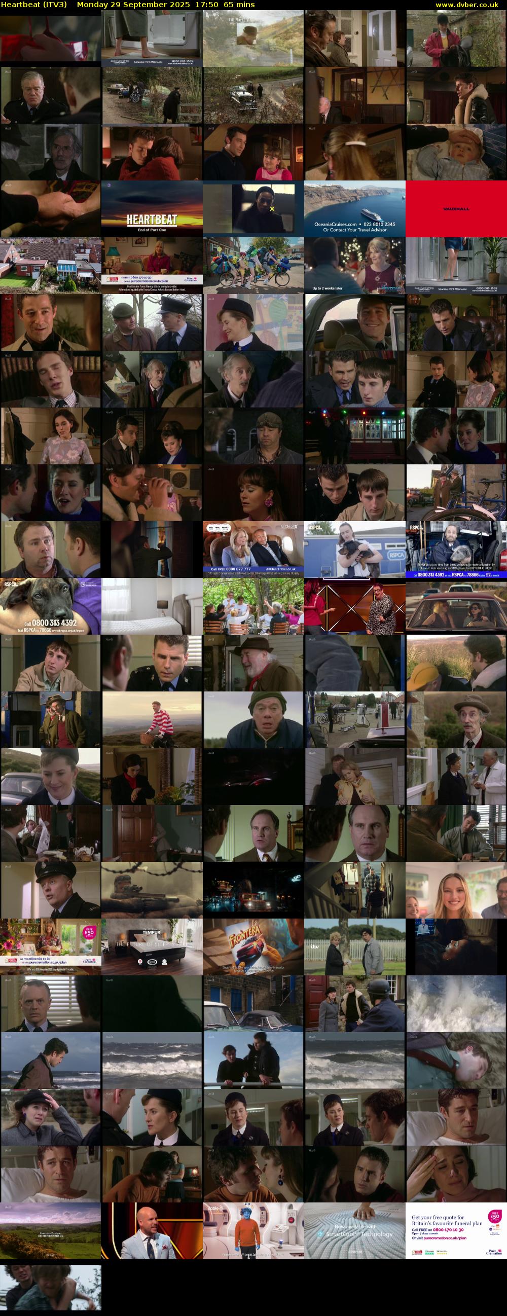 Heartbeat (ITV3) Monday 29 September 2025 17:50 - 18:55