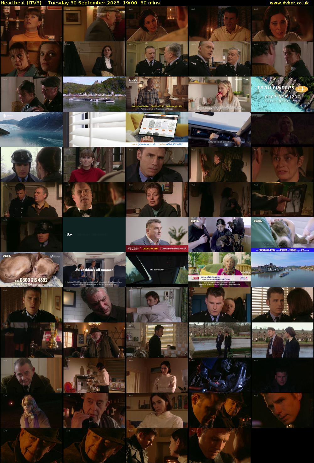 Heartbeat (ITV3) Tuesday 30 September 2025 19:00 - 20:00