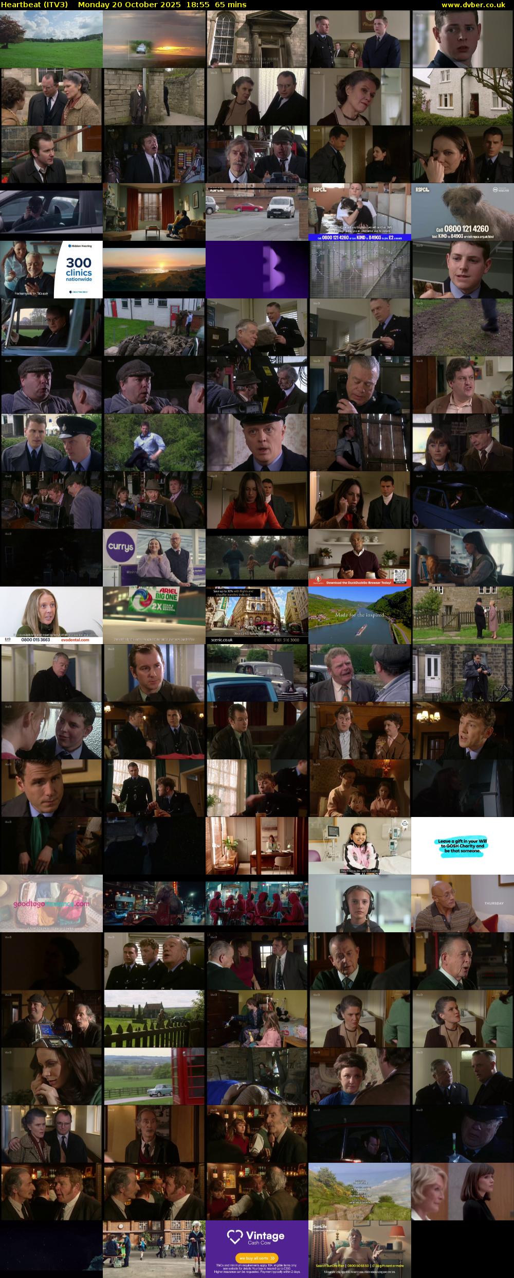 Heartbeat (ITV3) Monday 20 October 2025 18:55 - 20:00