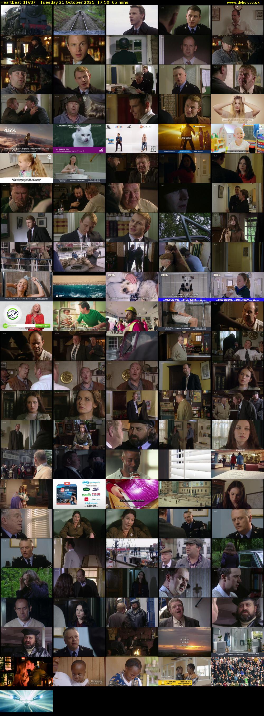 Heartbeat (ITV3) Tuesday 21 October 2025 17:50 - 18:55