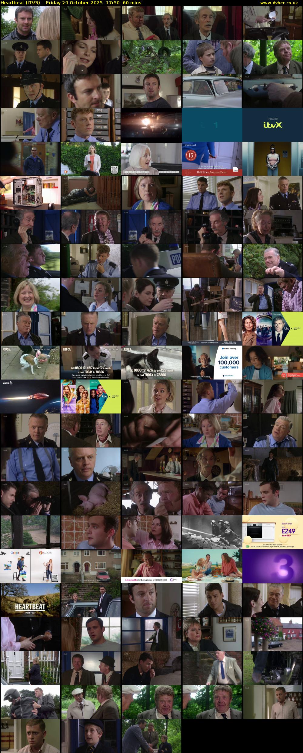 Heartbeat (ITV3) Friday 24 October 2025 17:50 - 18:50