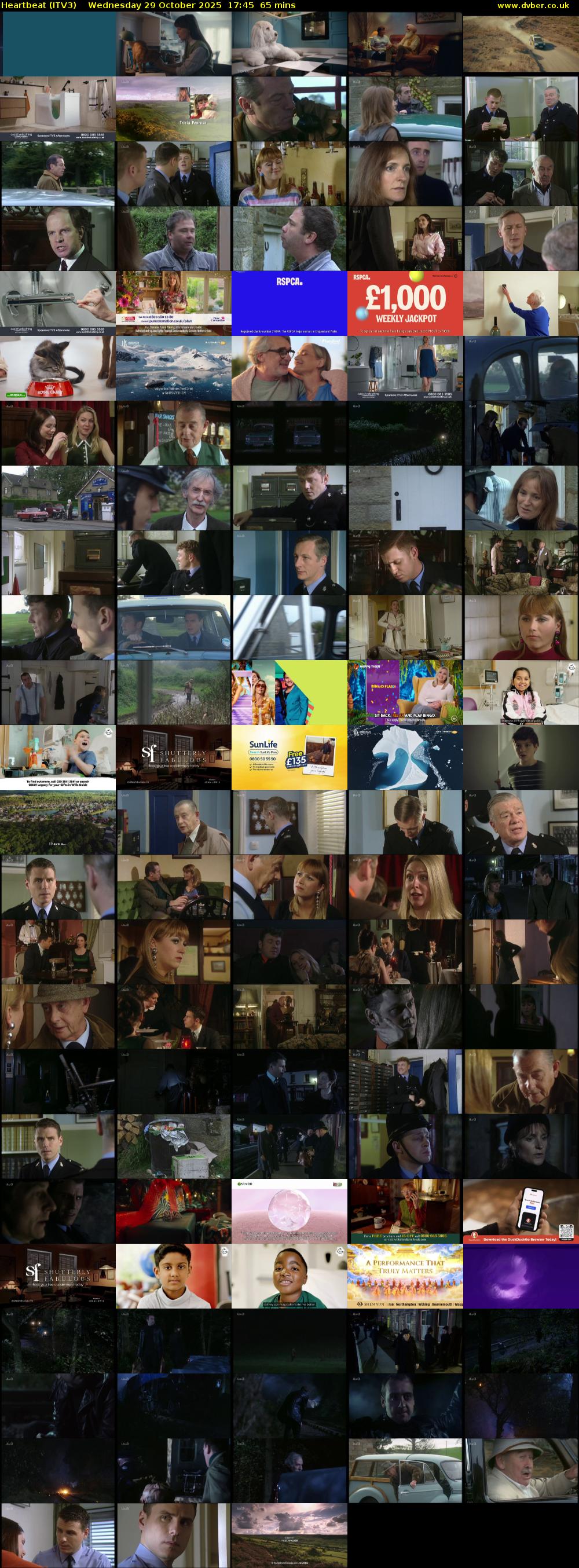 Heartbeat (ITV3) Wednesday 29 October 2025 17:45 - 18:50