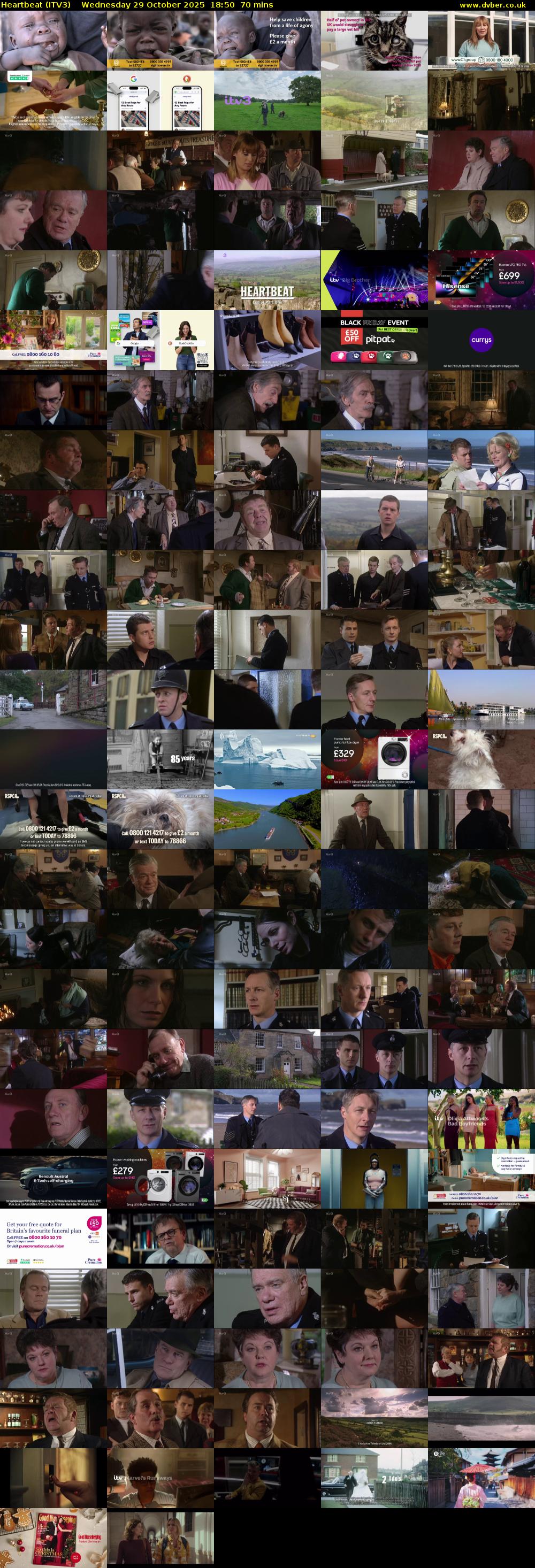 Heartbeat (ITV3) Wednesday 29 October 2025 18:50 - 20:00