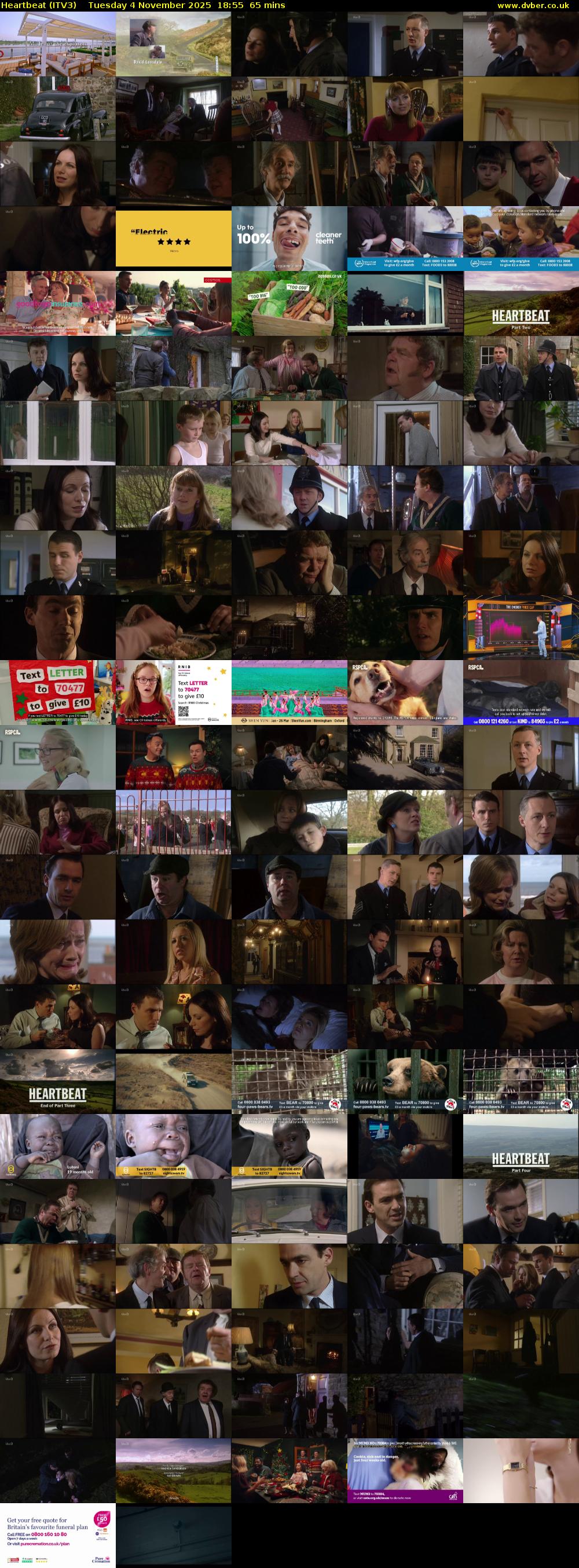 Heartbeat (ITV3) Tuesday 4 November 2025 18:55 - 20:00