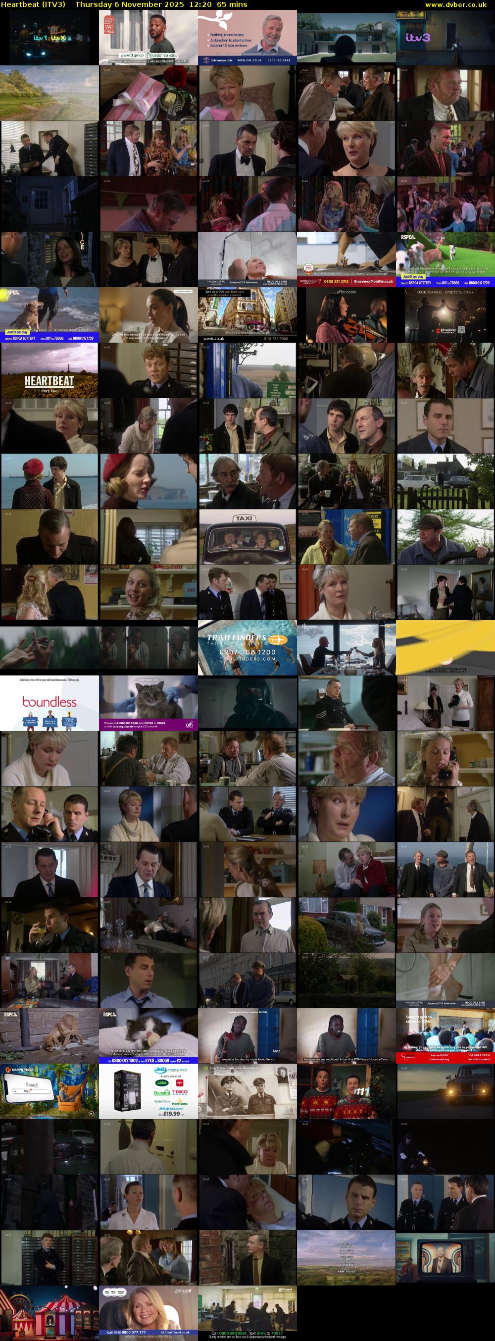 Heartbeat (ITV3) Thursday 6 November 2025 12:20 - 13:25