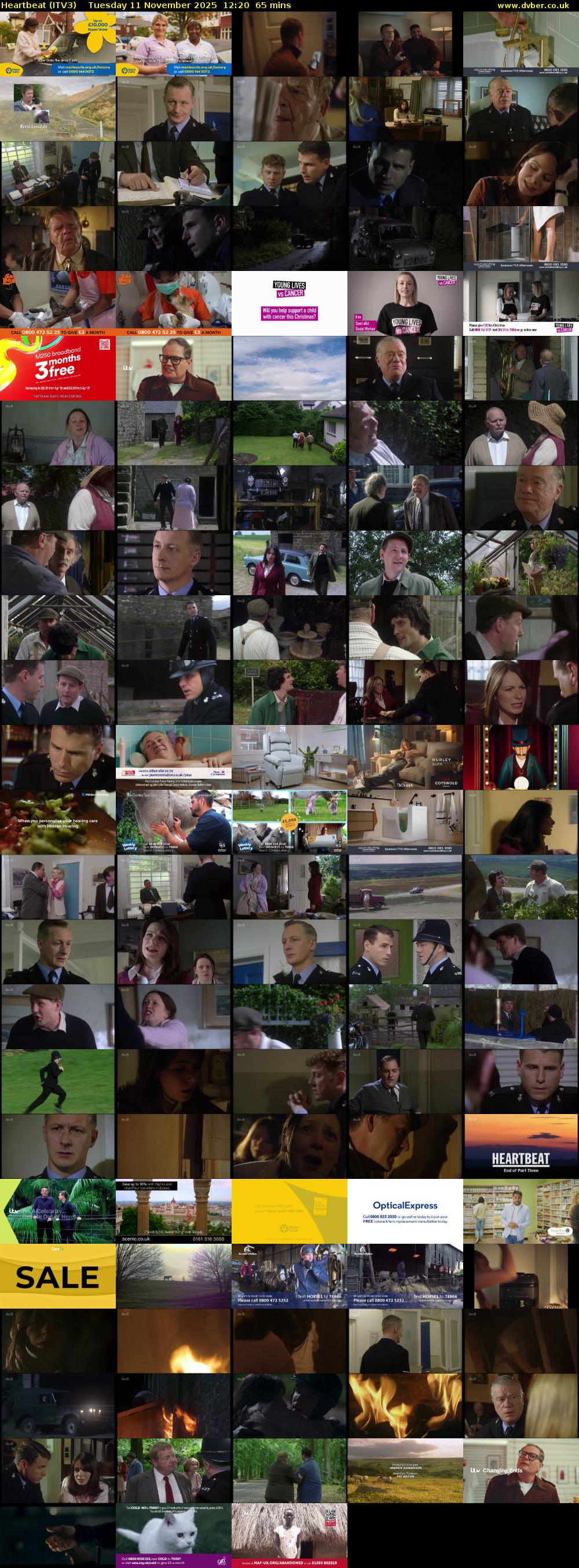 Heartbeat (ITV3) Tuesday 11 November 2025 12:20 - 13:25