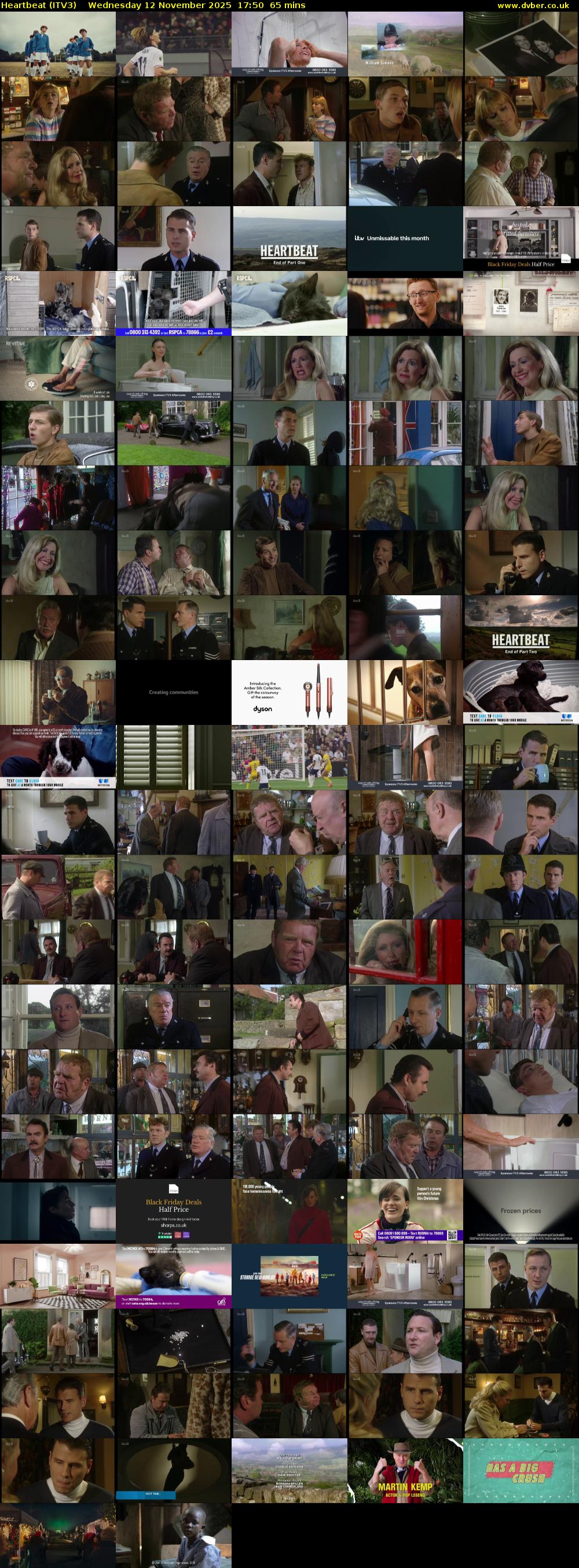 Heartbeat (ITV3) Wednesday 12 November 2025 17:50 - 18:55