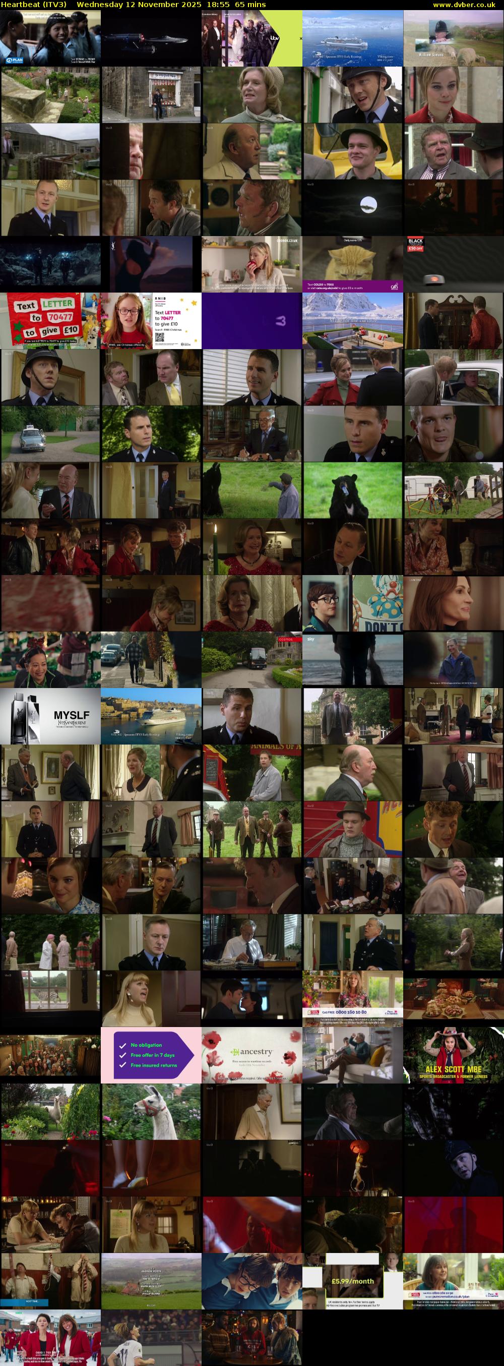 Heartbeat (ITV3) Wednesday 12 November 2025 18:55 - 20:00
