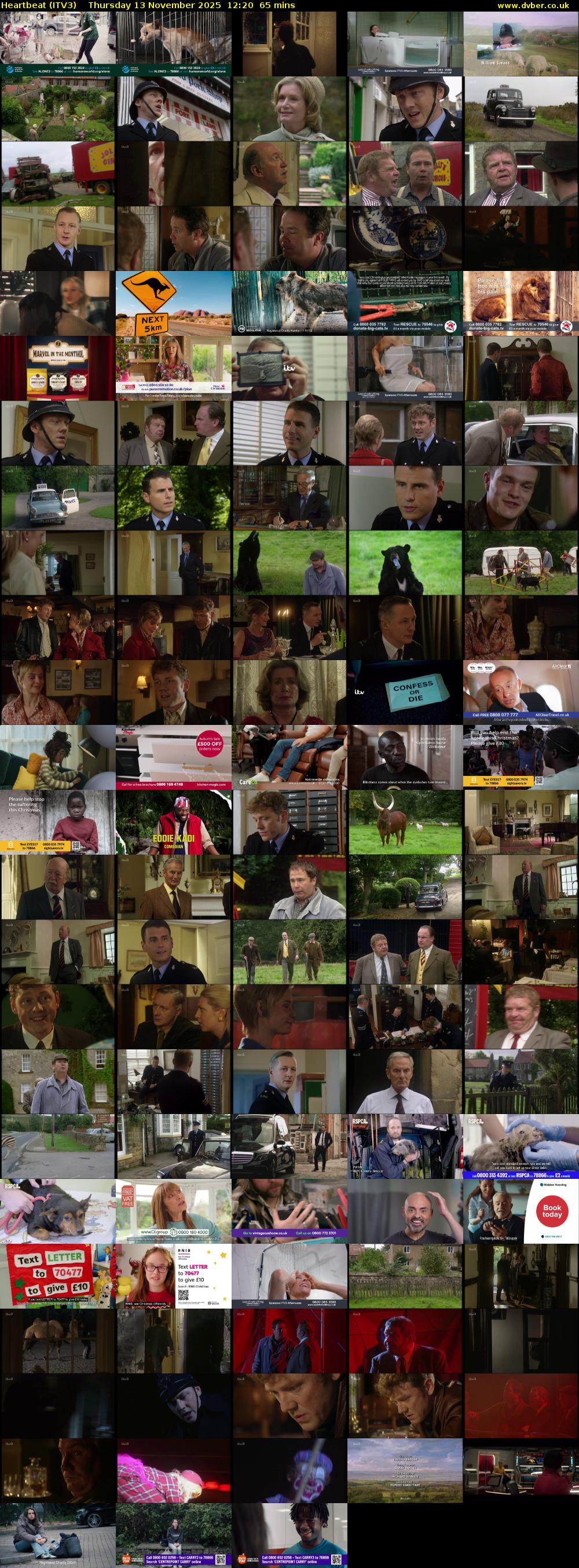 Heartbeat (ITV3) Thursday 13 November 2025 12:20 - 13:25