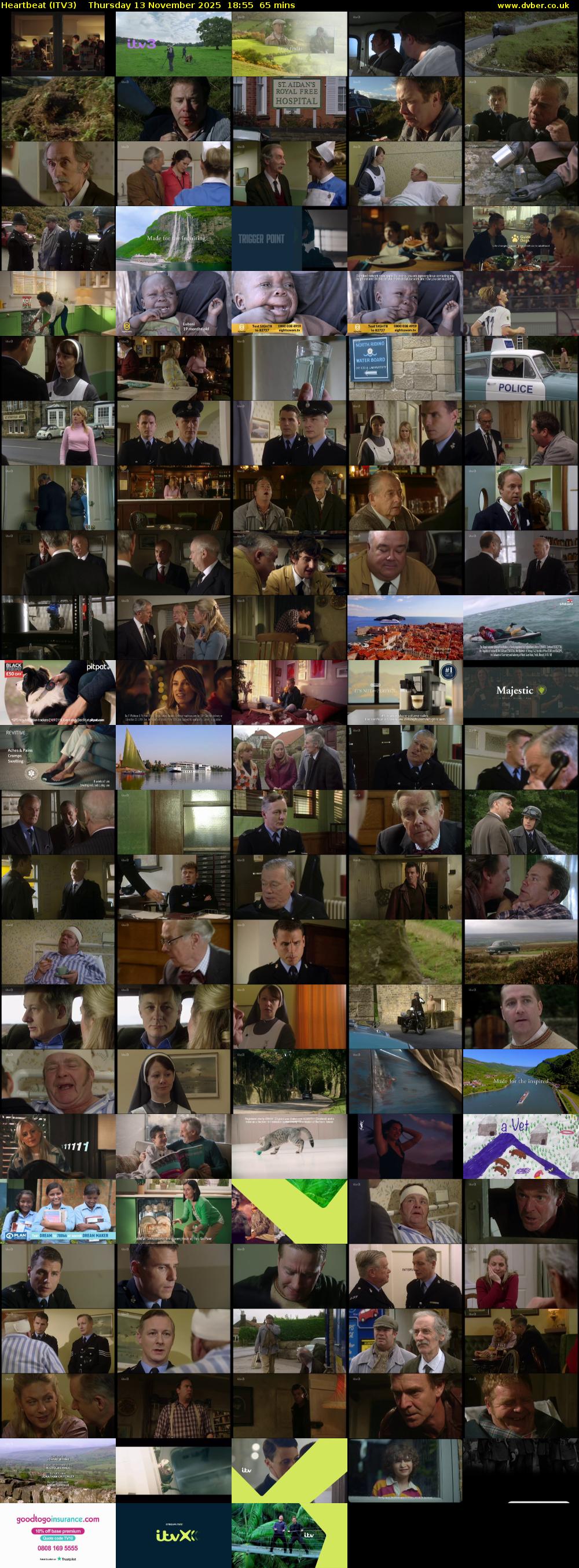 Heartbeat (ITV3) Thursday 13 November 2025 18:55 - 20:00