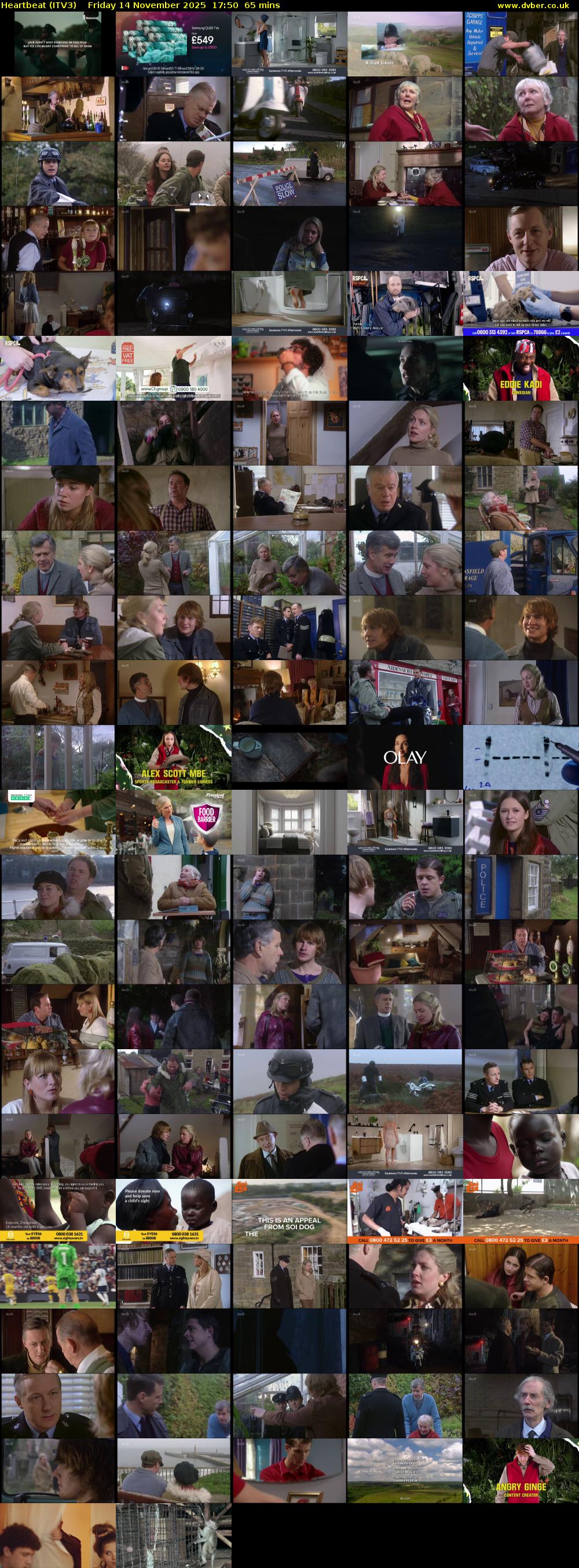 Heartbeat (ITV3) Friday 14 November 2025 17:50 - 18:55