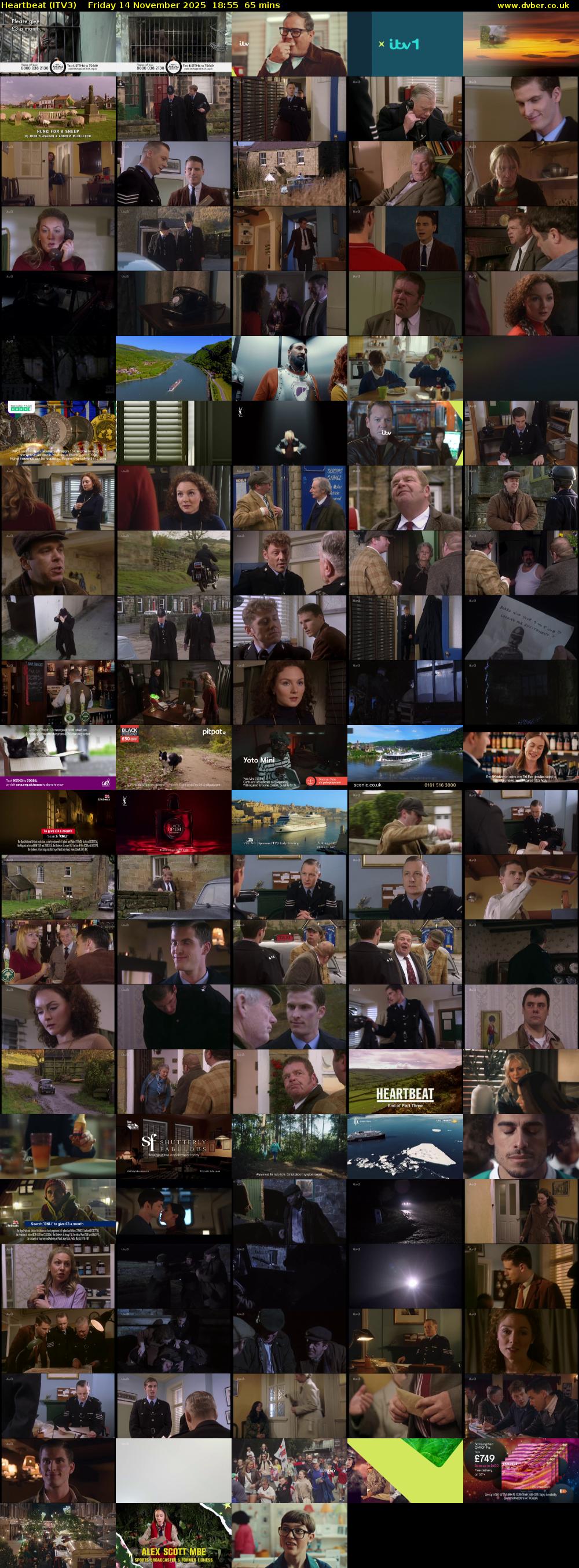 Heartbeat (ITV3) Friday 14 November 2025 18:55 - 20:00