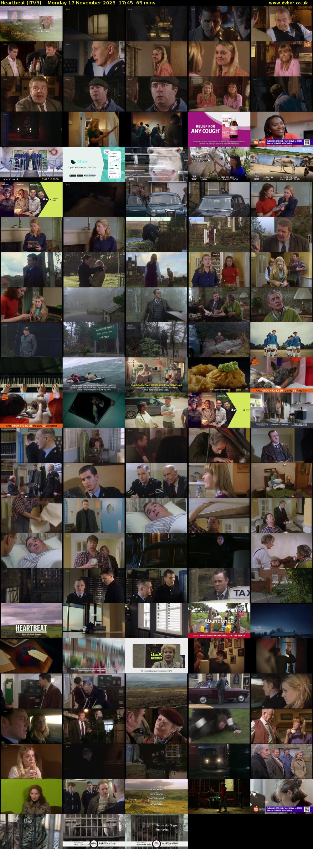 Heartbeat (ITV3) Monday 17 November 2025 17:45 - 18:50