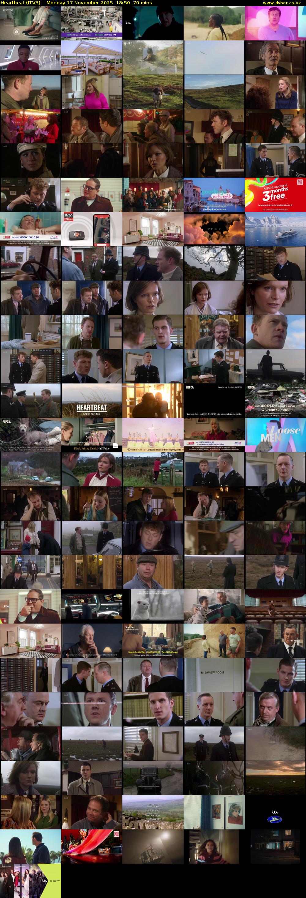 Heartbeat (ITV3) Monday 17 November 2025 18:50 - 20:00