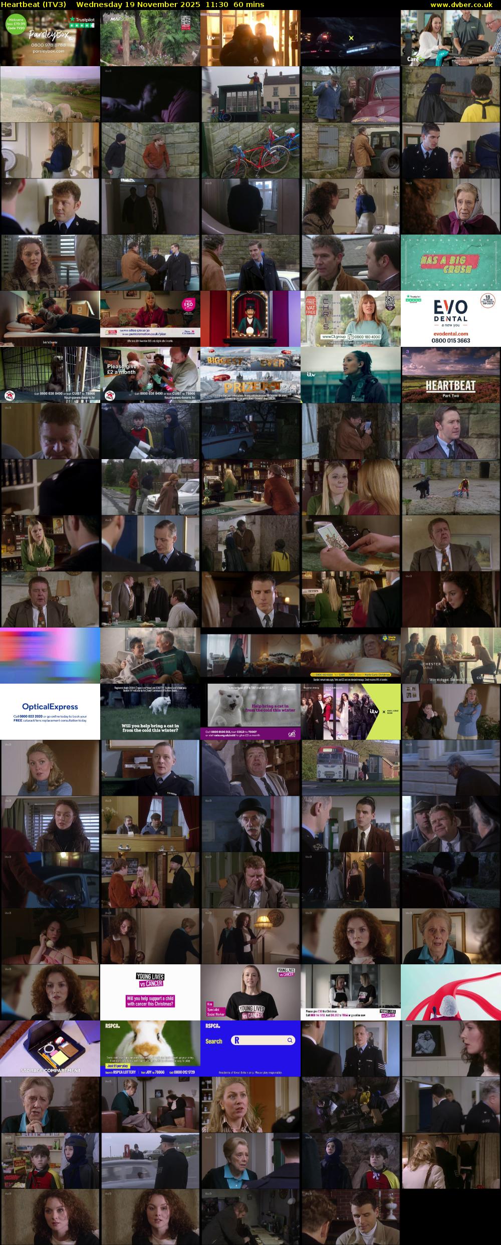 Heartbeat (ITV3) Wednesday 19 November 2025 11:30 - 12:30