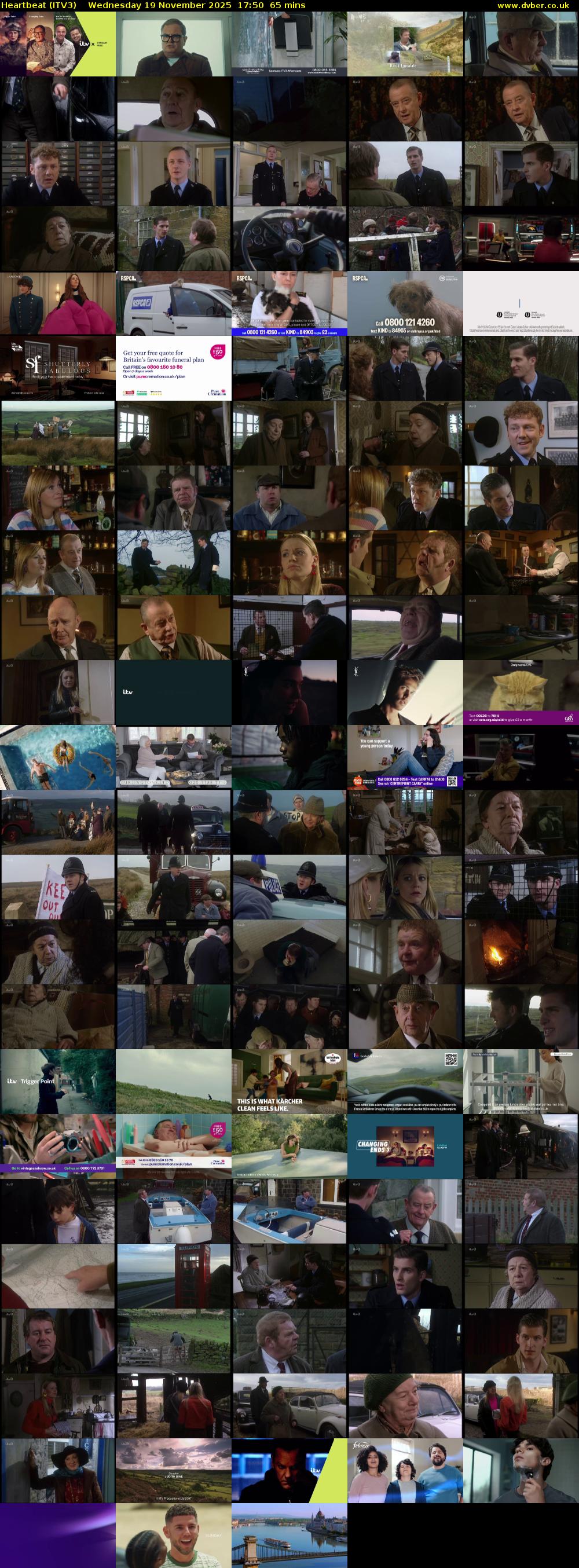 Heartbeat (ITV3) Wednesday 19 November 2025 17:50 - 18:55