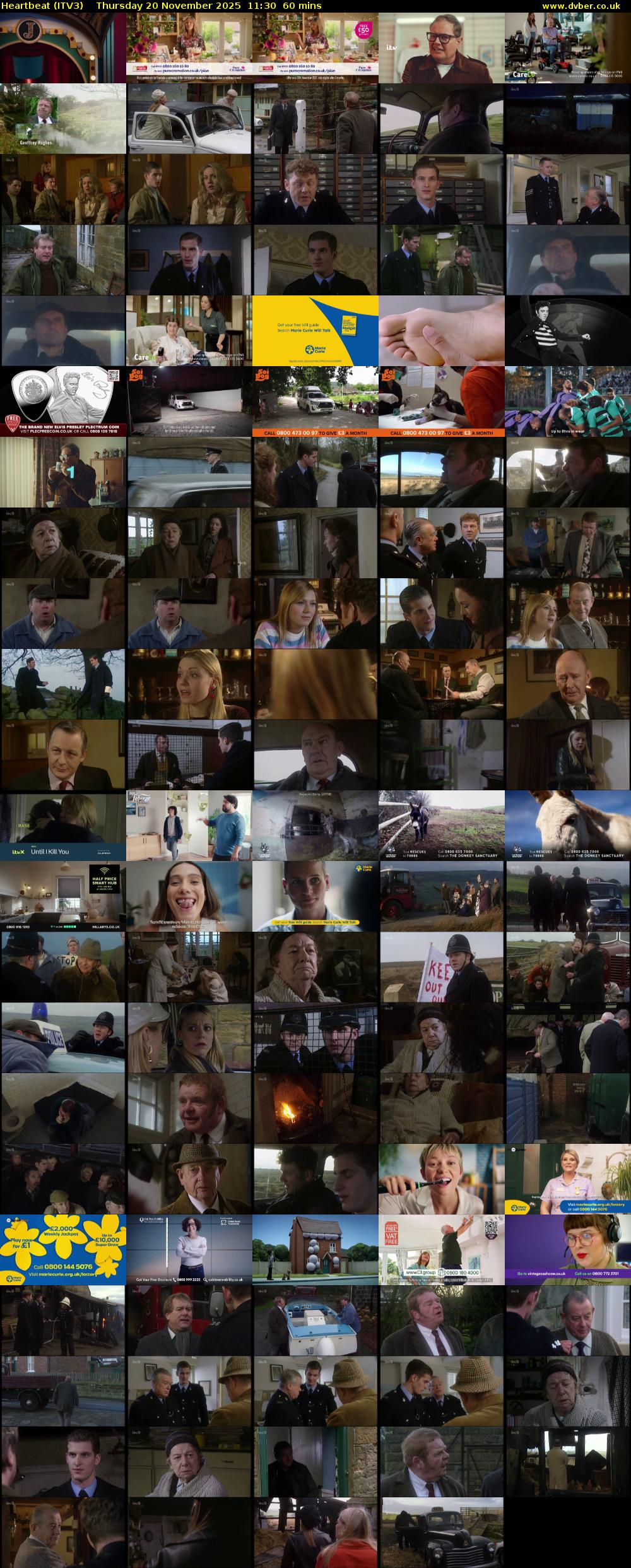 Heartbeat (ITV3) Thursday 20 November 2025 11:30 - 12:30