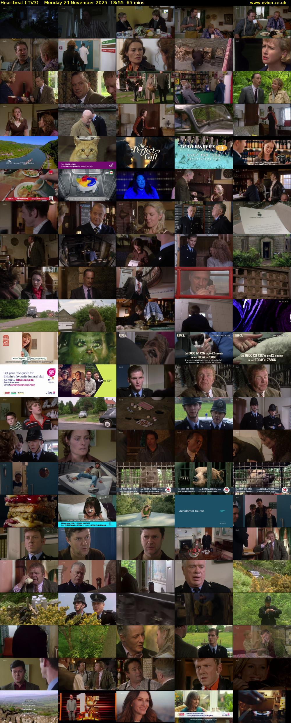 Heartbeat (ITV3) Monday 24 November 2025 18:55 - 20:00