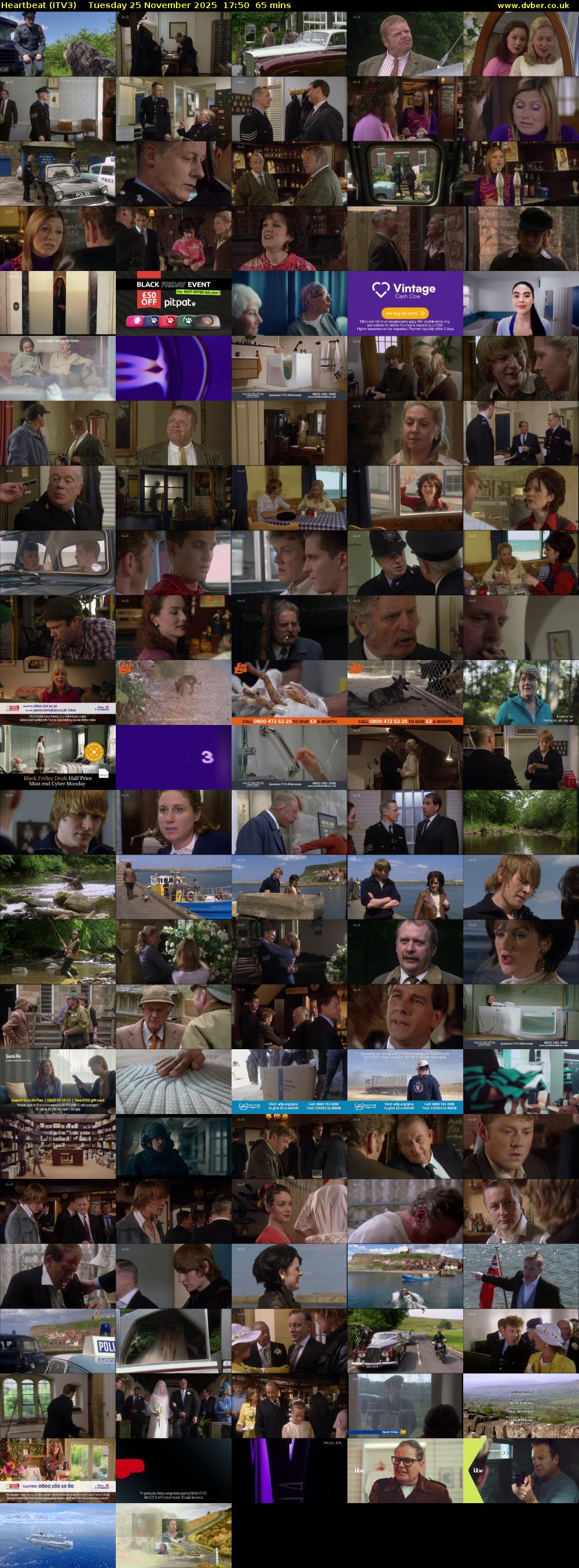 Heartbeat (ITV3) Tuesday 25 November 2025 17:50 - 18:55