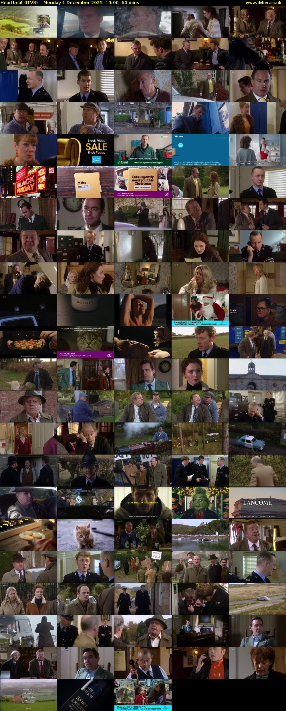 Heartbeat (ITV3) Monday 1 December 2025 19:00 - 20:00