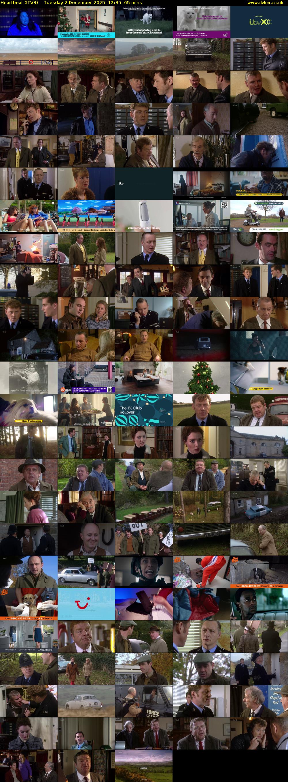 Heartbeat (ITV3) Tuesday 2 December 2025 12:35 - 13:40