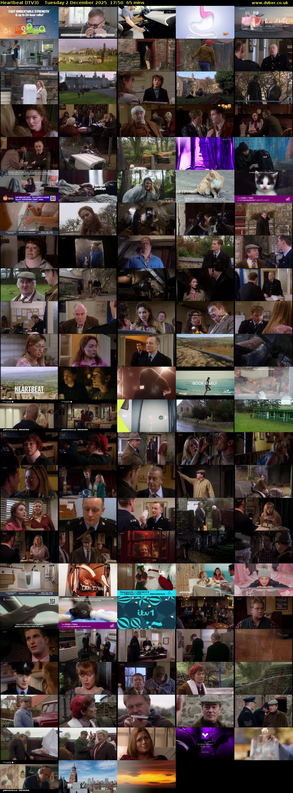 Heartbeat (ITV3) Tuesday 2 December 2025 17:50 - 18:55
