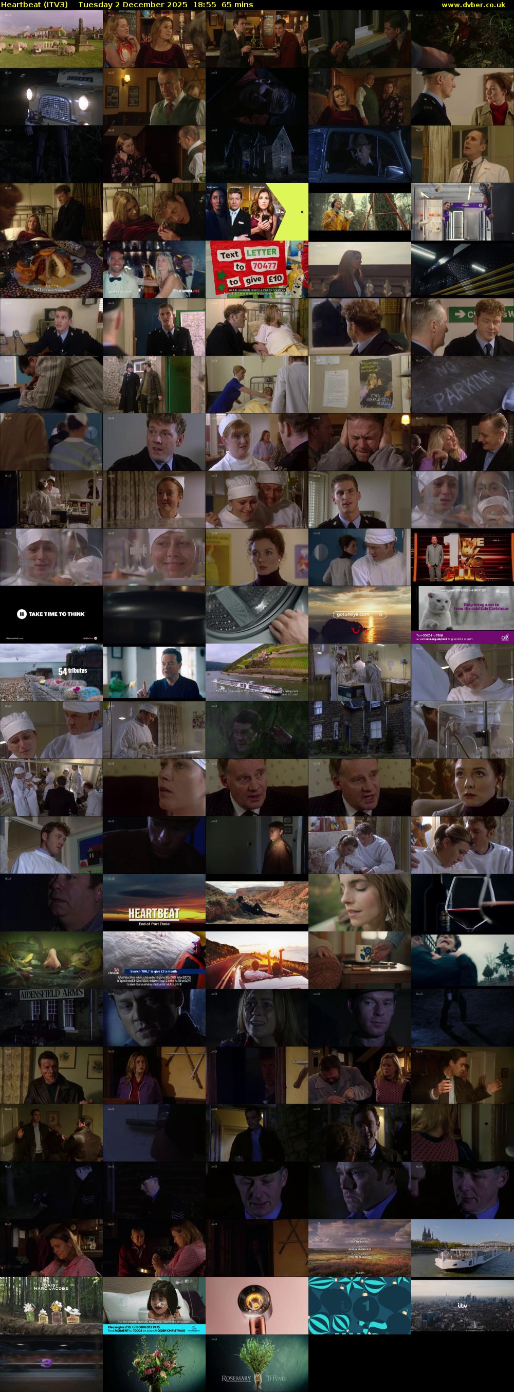 Heartbeat (ITV3) Tuesday 2 December 2025 18:55 - 20:00