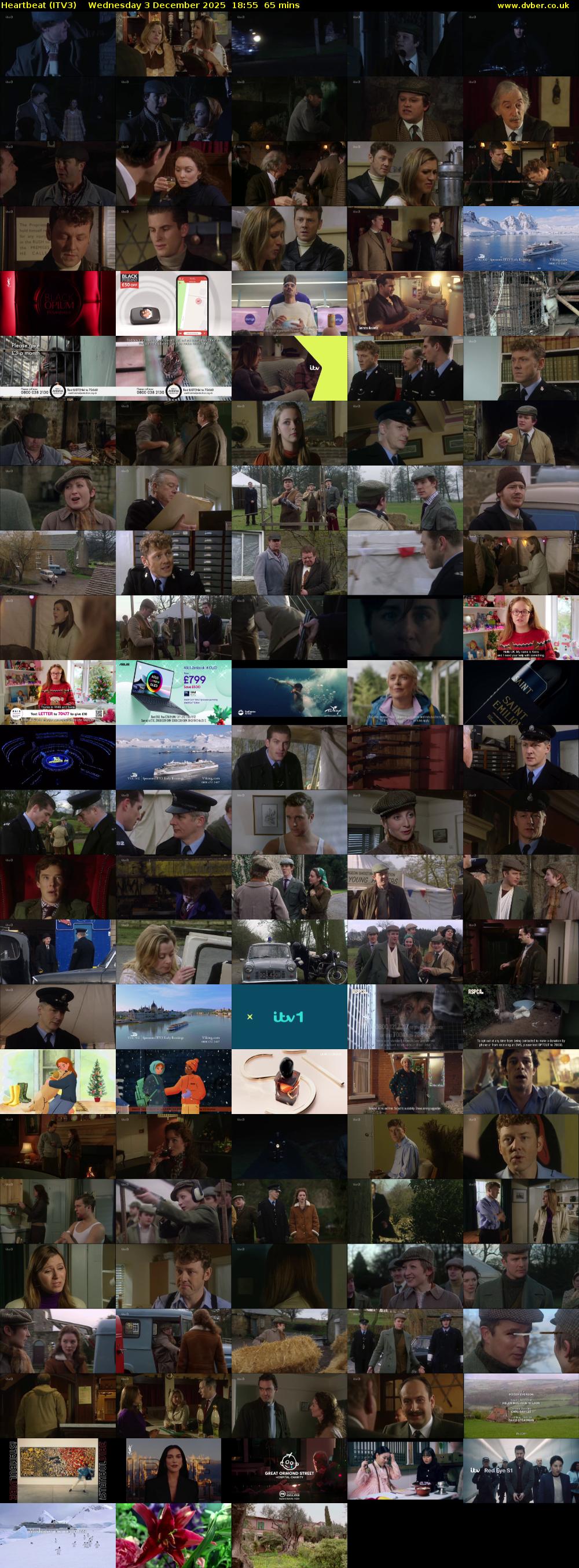 Heartbeat (ITV3) Wednesday 3 December 2025 18:55 - 20:00