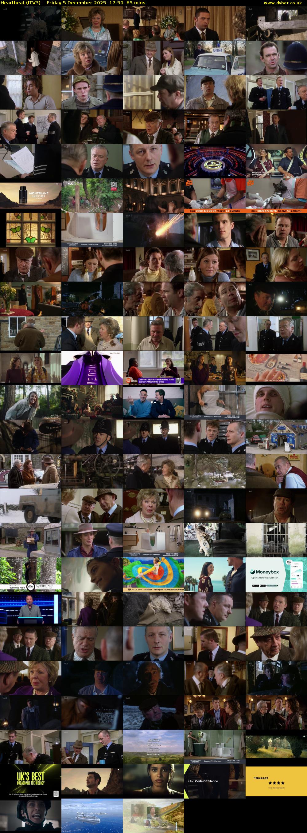 Heartbeat (ITV3) Friday 5 December 2025 17:50 - 18:55