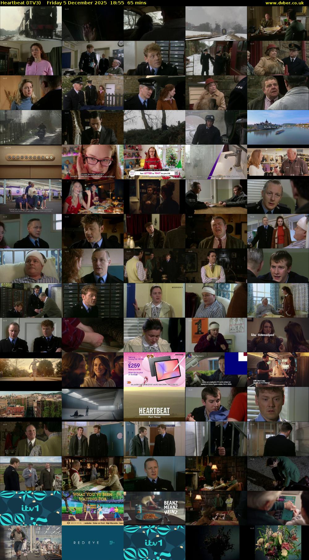 Heartbeat (ITV3) Friday 5 December 2025 18:55 - 20:00