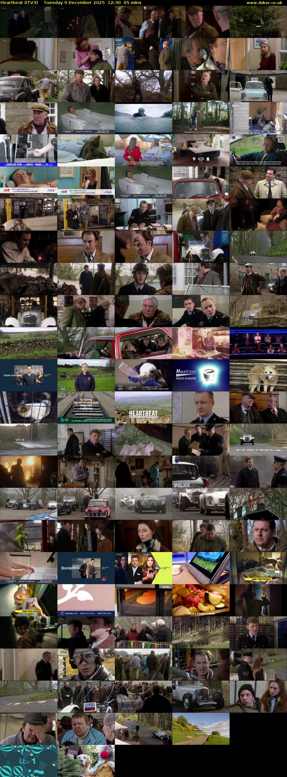 Heartbeat (ITV3) Tuesday 9 December 2025 12:30 - 13:35