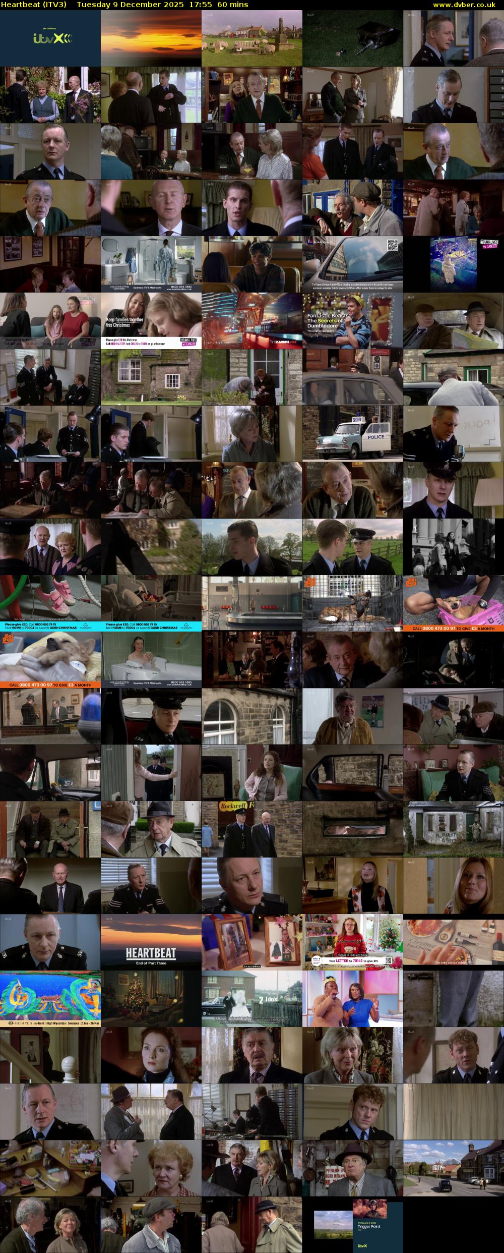 Heartbeat (ITV3) Tuesday 9 December 2025 17:55 - 18:55